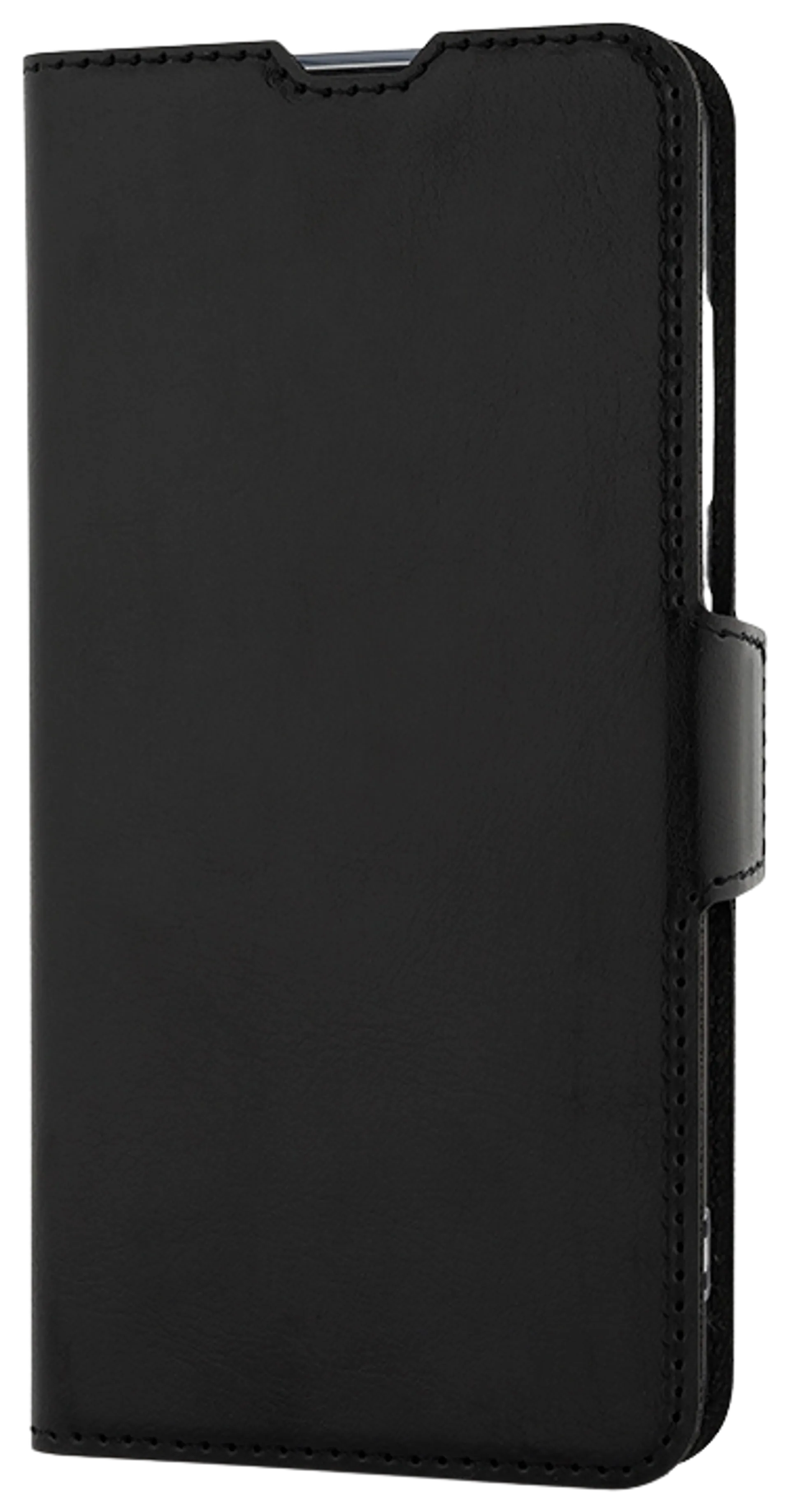 Wave Book Case, Samsung Galaxy S24, Musta - 1
