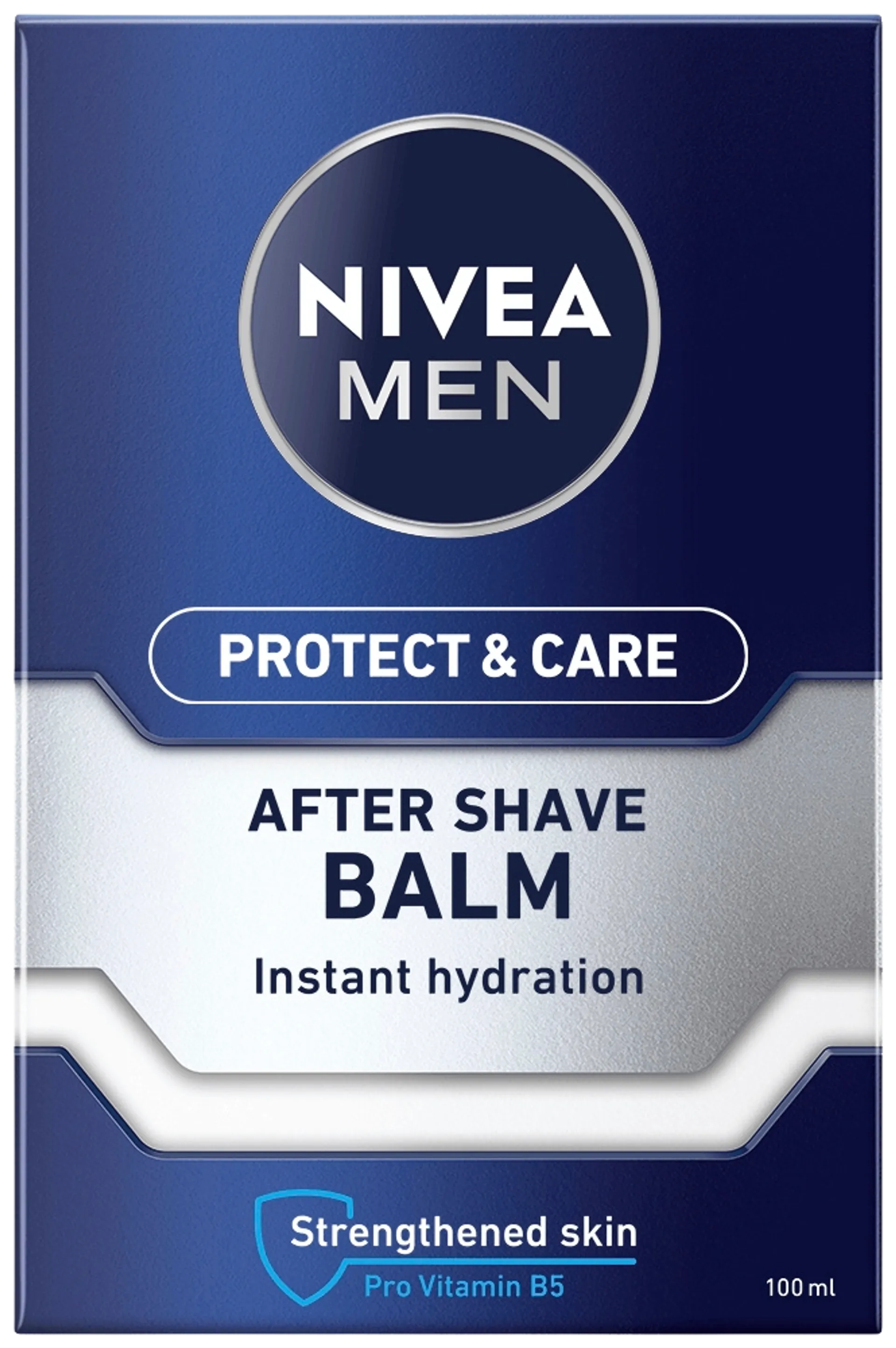 NIVEA MEN 100ml Protect & Care Moisturising After Shave Balm -partabalsami - 1