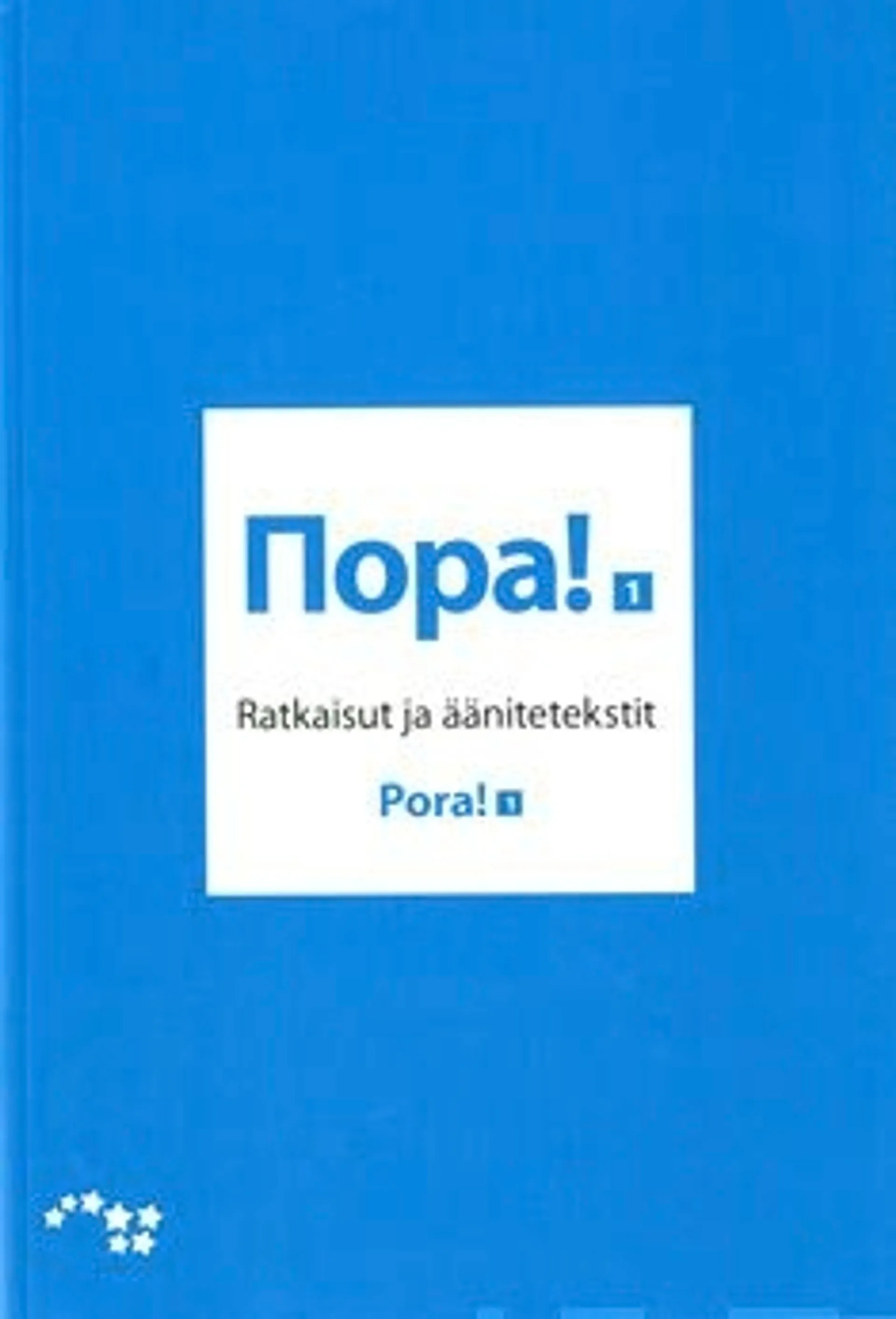 Jegorenkov, Pora! 1 Ratkaisut ja äänitetekstit - Venäjää aikuisille