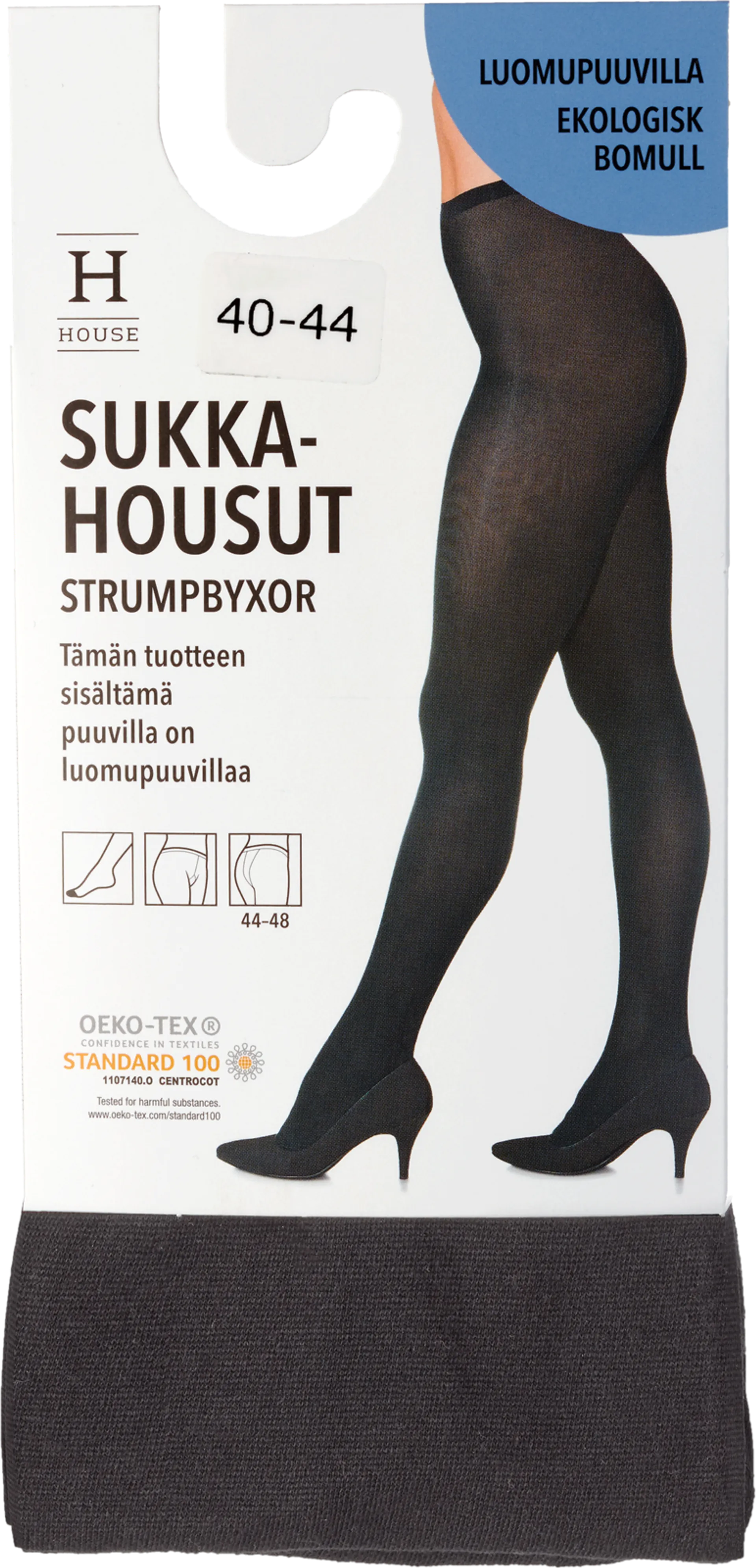 House naisten sukkahousut 117-3355 - BLACK - 1