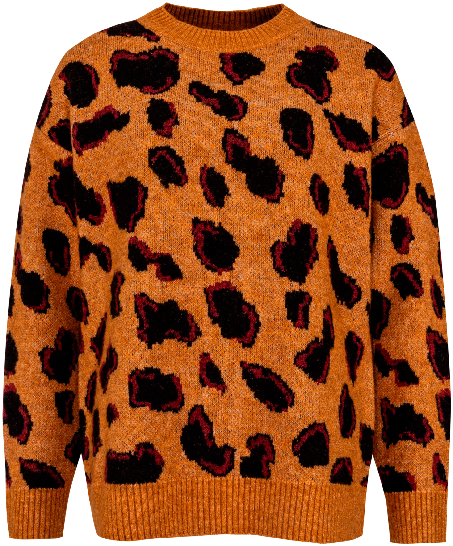 House naisten neulepusero 213H352428 - leopard - 1