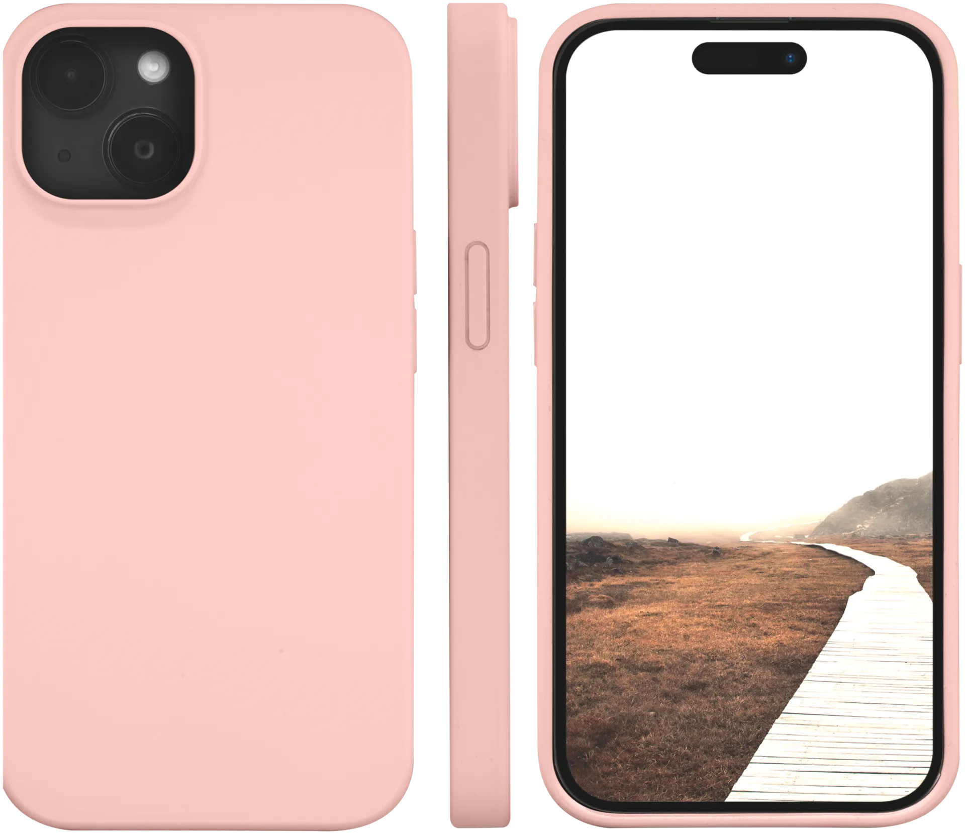 Dbramante iPhone 15 Monaco Pinkki suojakuori - 3