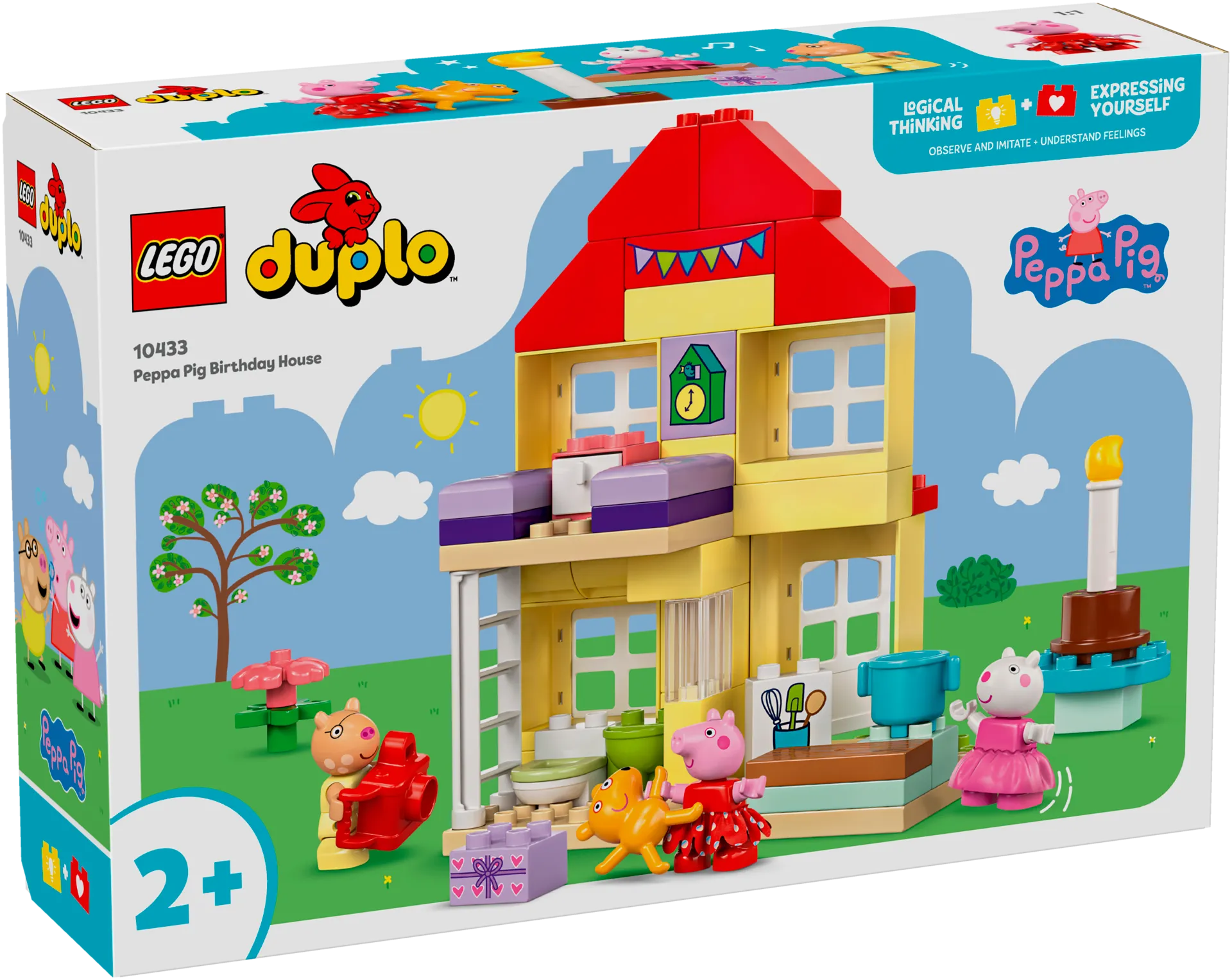 LEGO Peppa Pig 10433 Pipsa Possun syntymäpäivätalo - 2