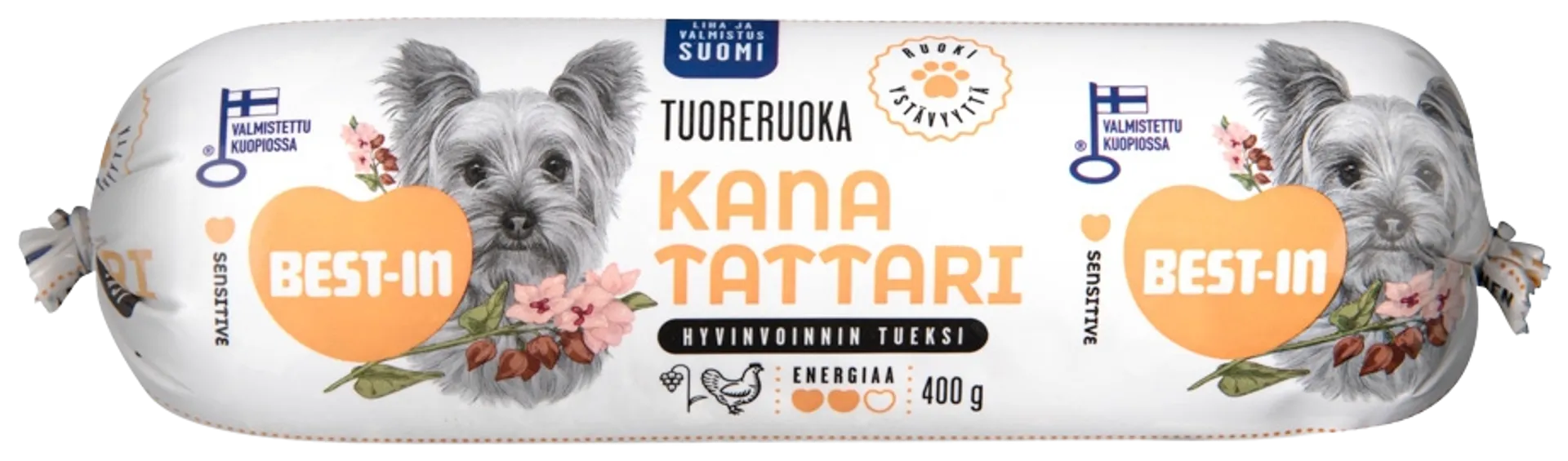 Best-In Kanatattari Koiran Tuoreruoka 400g