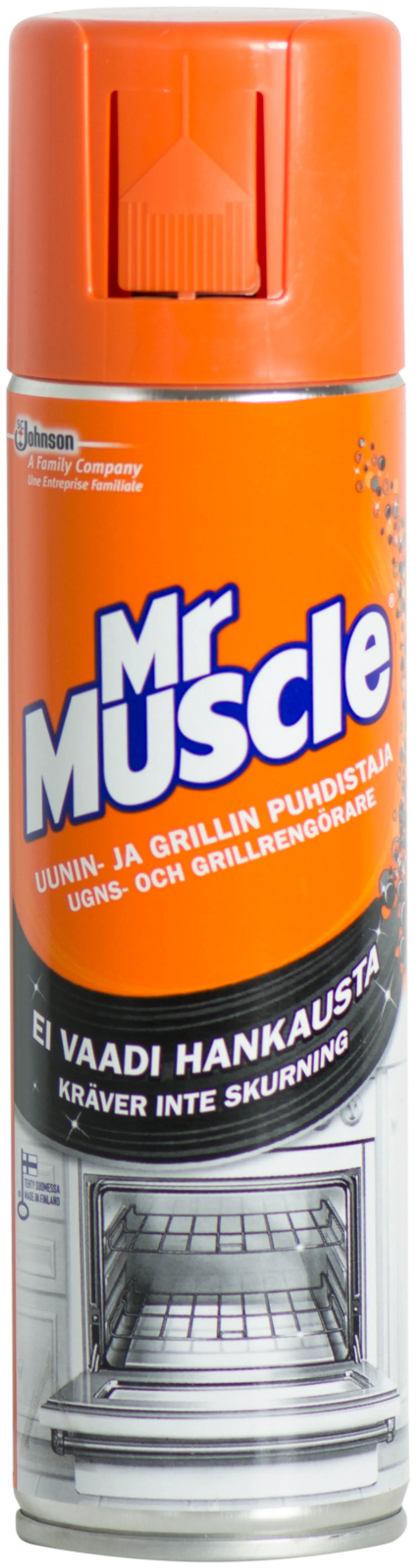 Mr Muscle 250 ml Uunin- ja grillinpuhdistaja