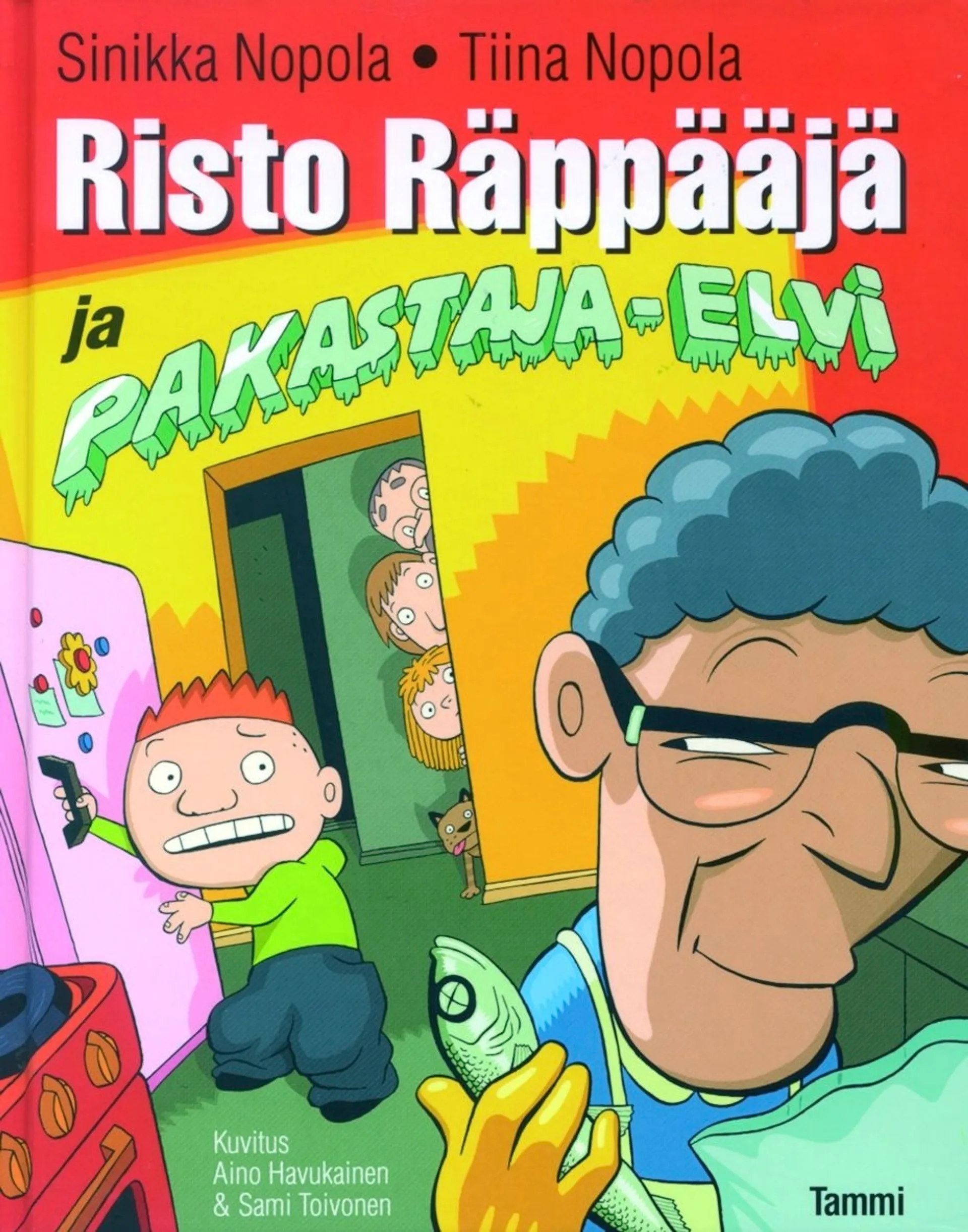 Nopola, Risto Räppääjä ja pakastaja-Elvi