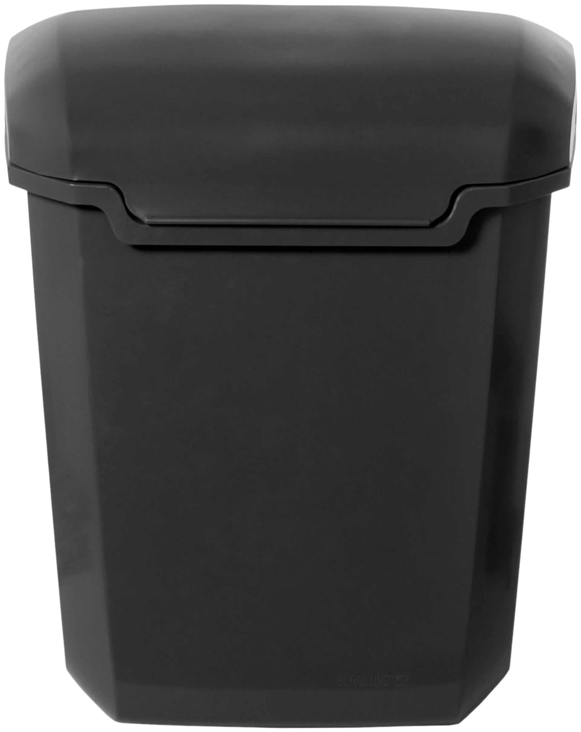 Postilaatikko S90 musta kierrätysmuovi