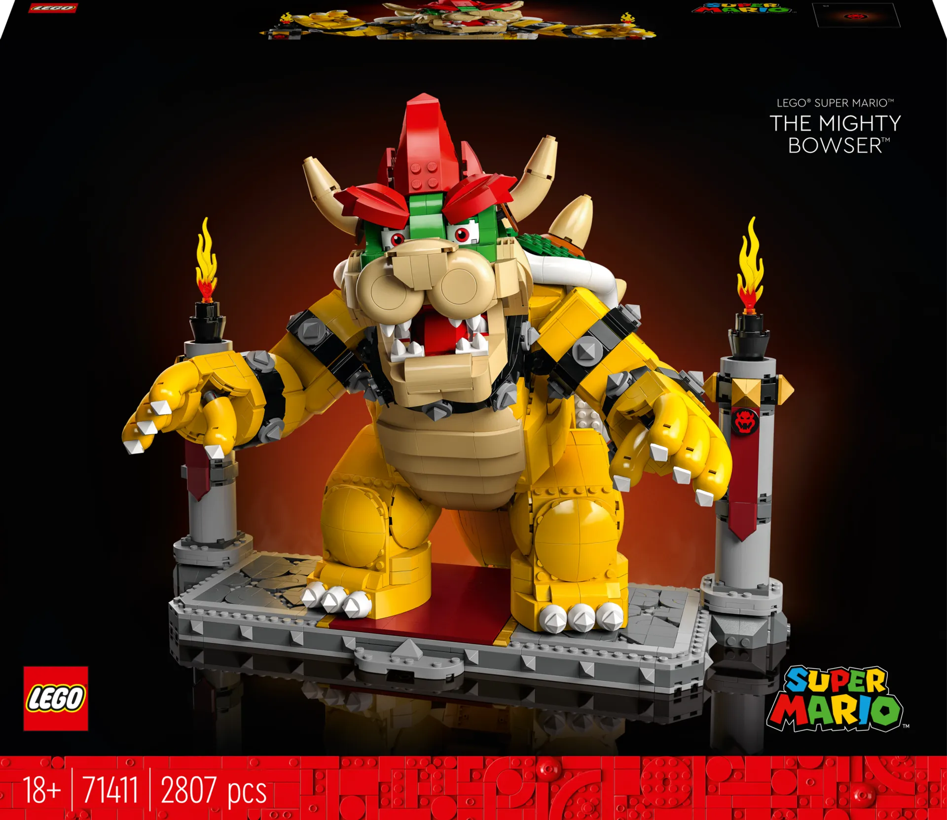 LEGO® Super Mario™ 71411 Mahtava Bowser™ - 1