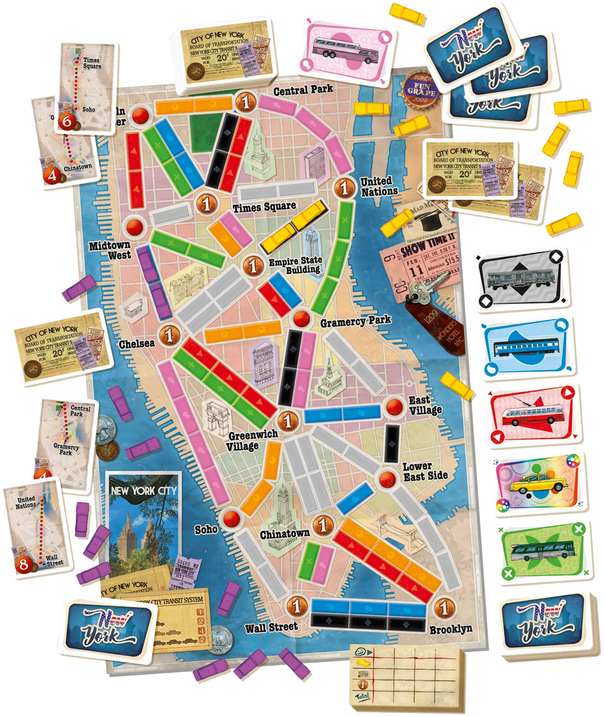Ticket to Ride New York - 4