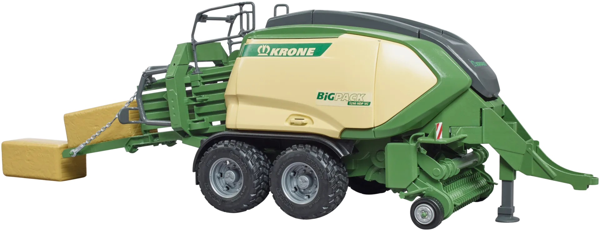 Bruder Krone Big Pack 1290 HDP VC paalain ja 2 paalia - 1