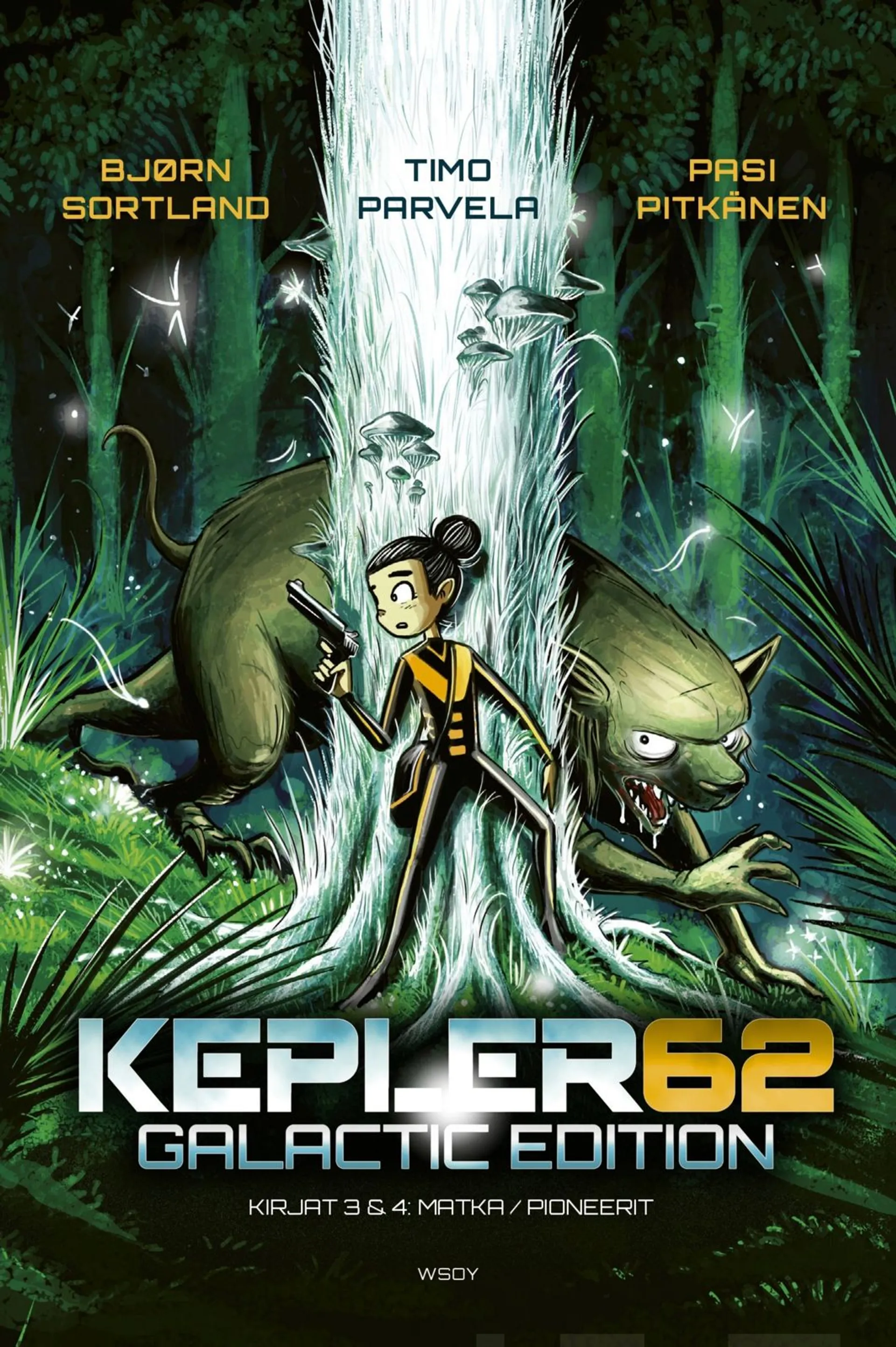 Parvela, Kepler62 - Galactic edition: Kirjat 3 Matka ja 4 Pioneerit