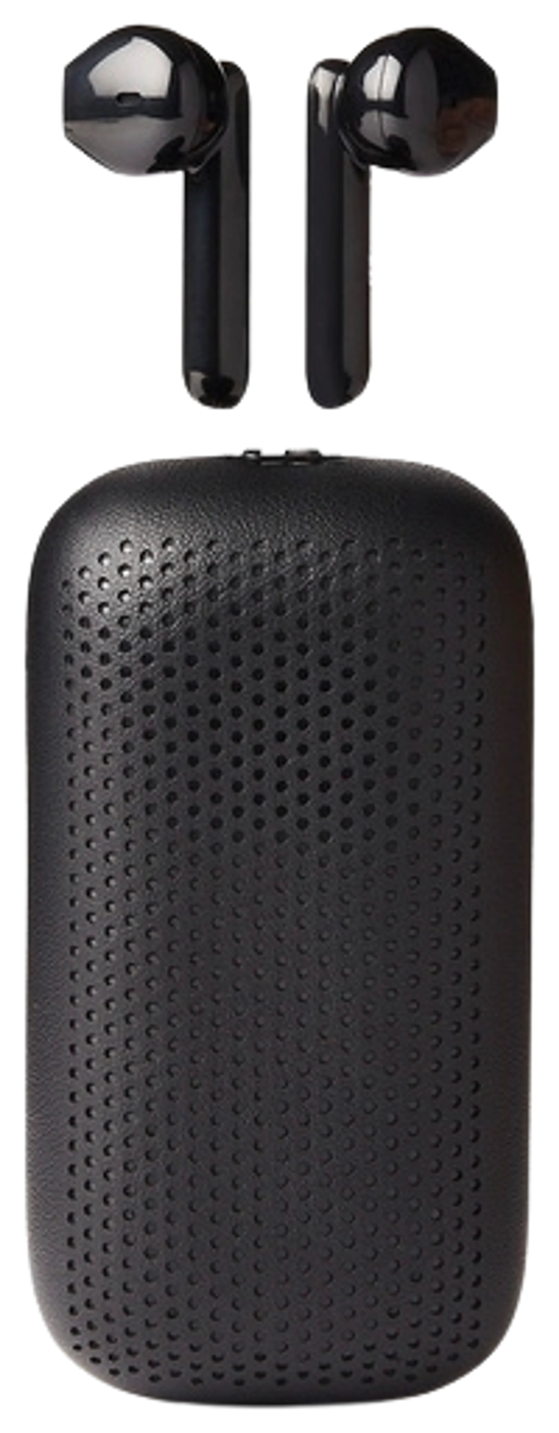 Bluetooth nappikuulokkeet ja kaiutin Speakerbuds musta - 1