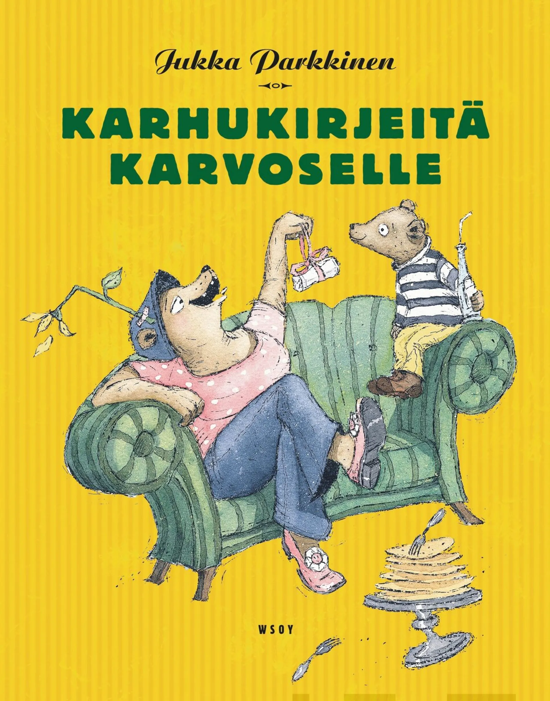 Karhukirjeitä Karvoselle