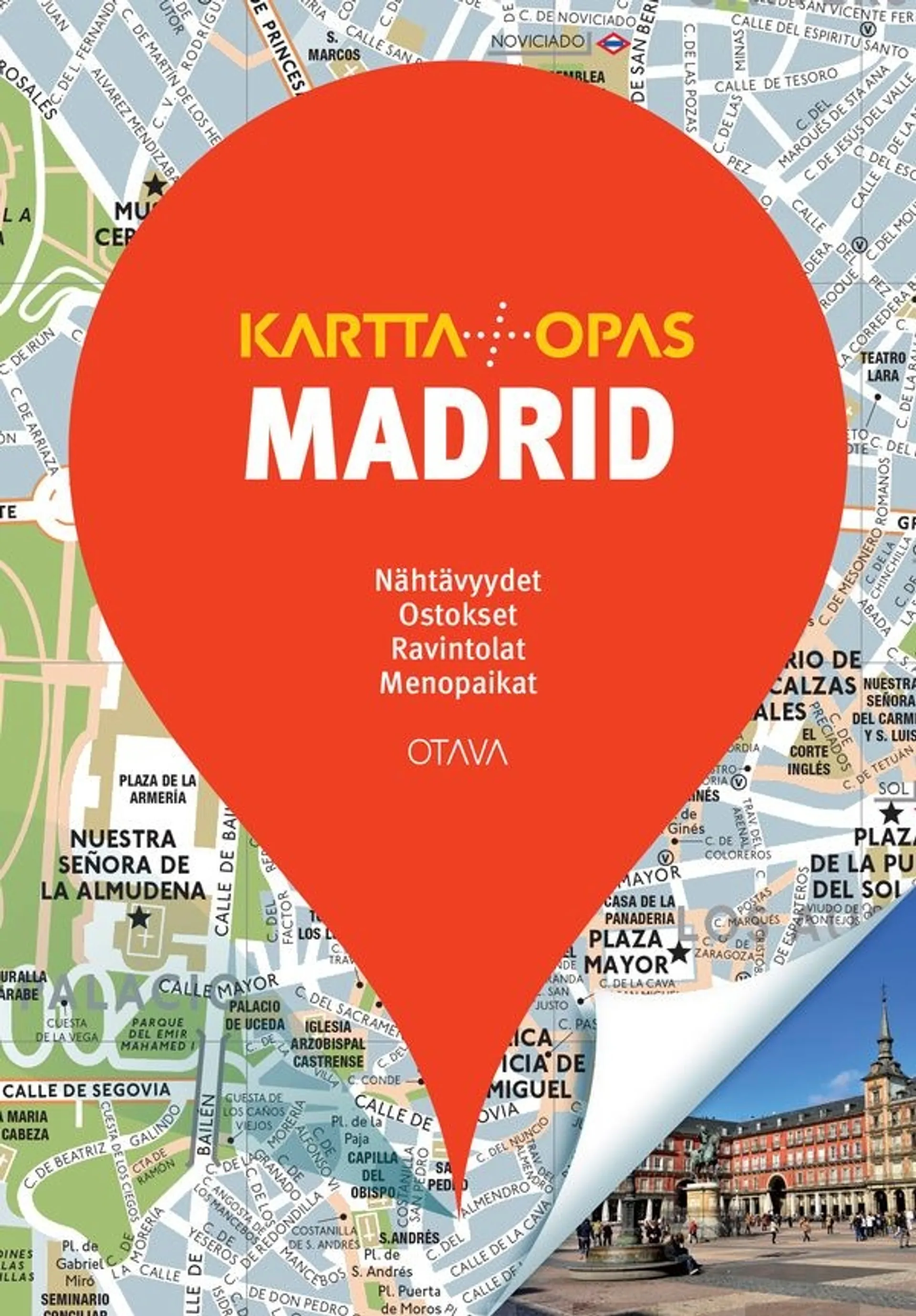 Madrid - Kartta + opas