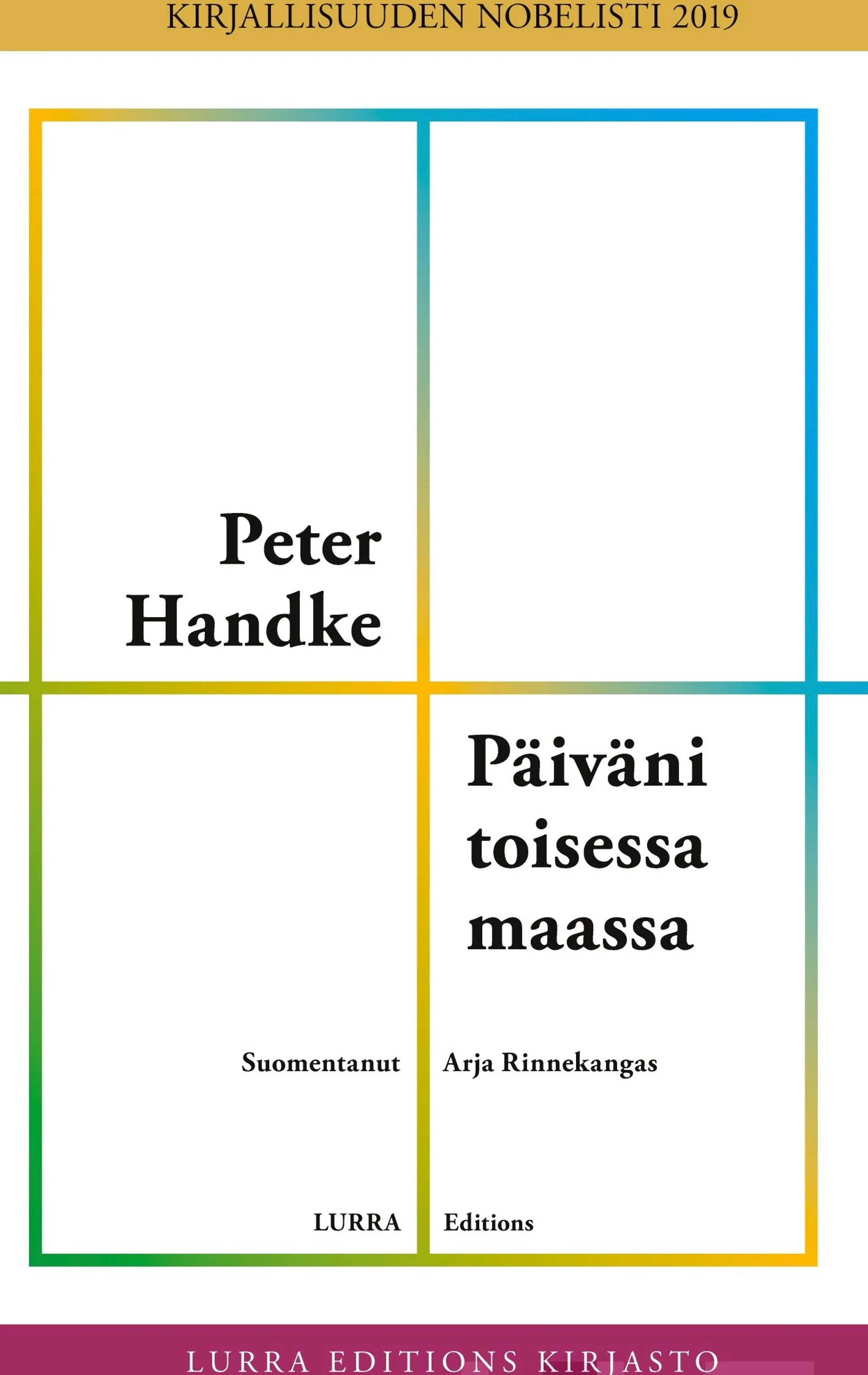 Handke, Päiväni toisessa maassa - Demoninen kertomus