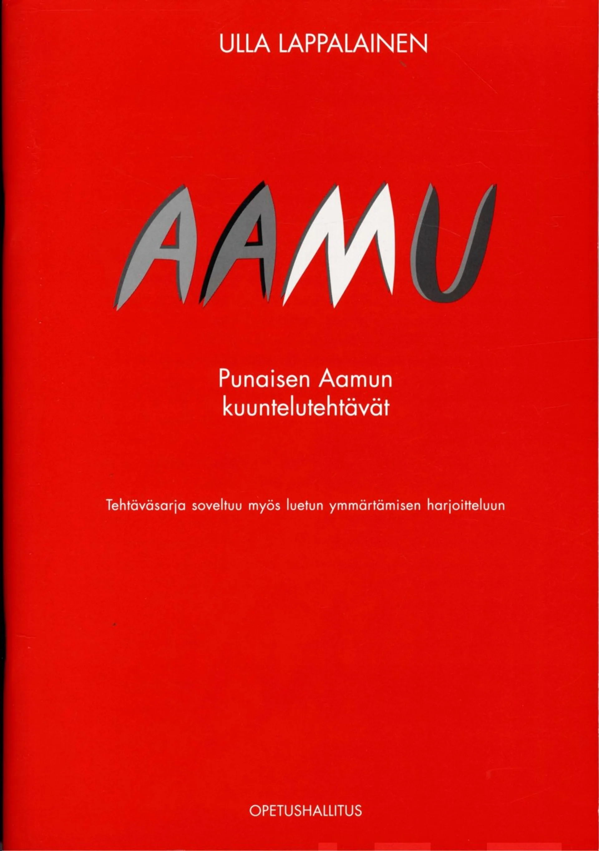 Lappalainen, Aamu - Punaisen Aamun kuuntelutehtävät (+ 2 cd)