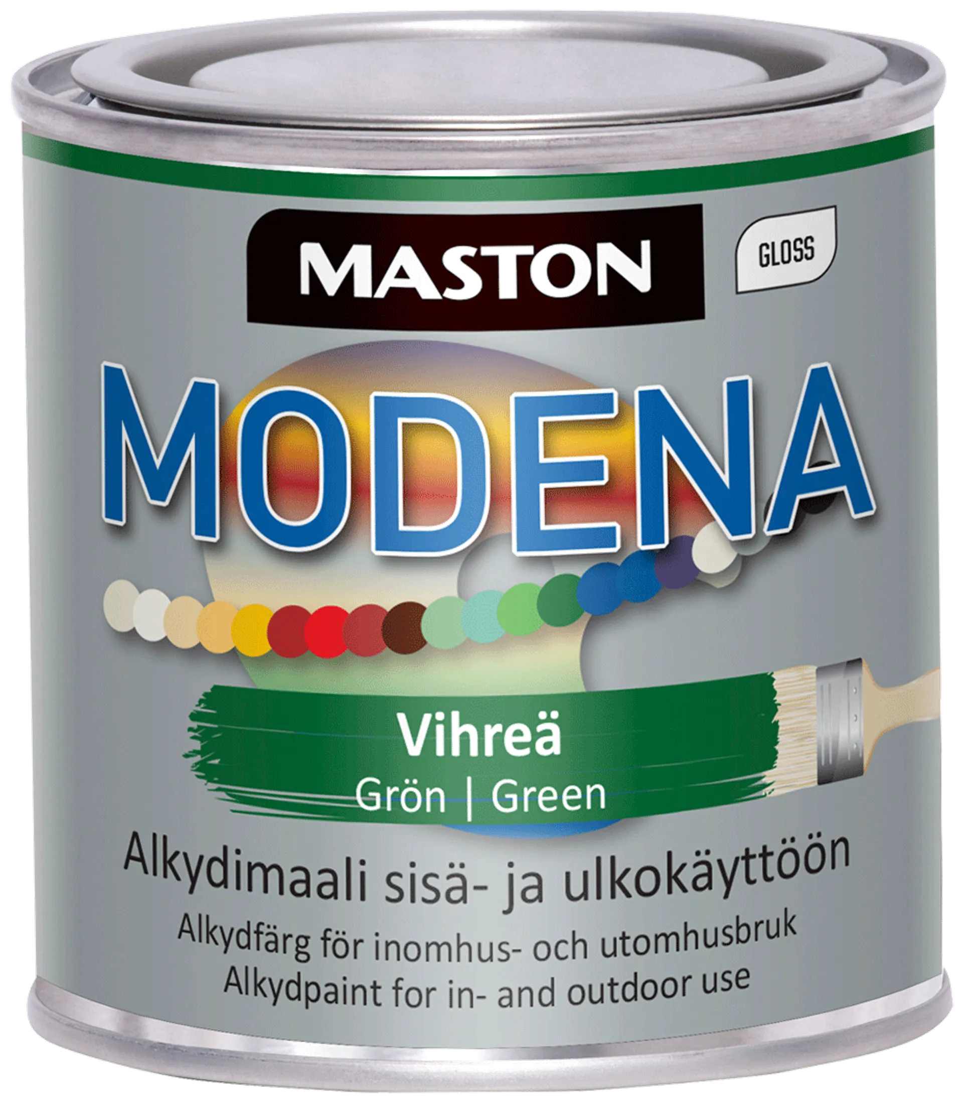 Maston Modena maali 250 ml kuusenvihreä - 1