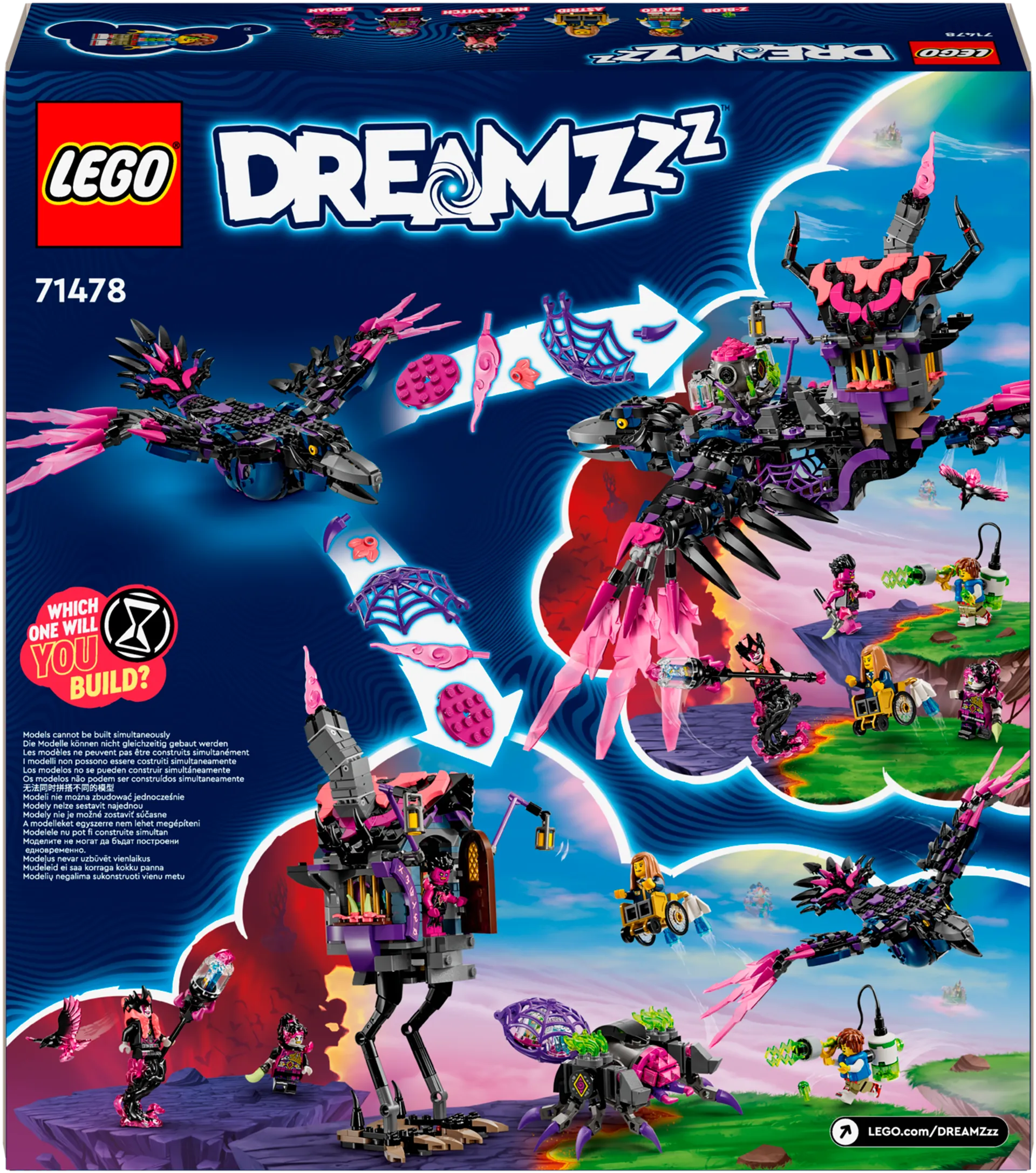 LEGO® DREAMZzz™ 71478 - Mestarinoidan Keskiyön korppi - 3