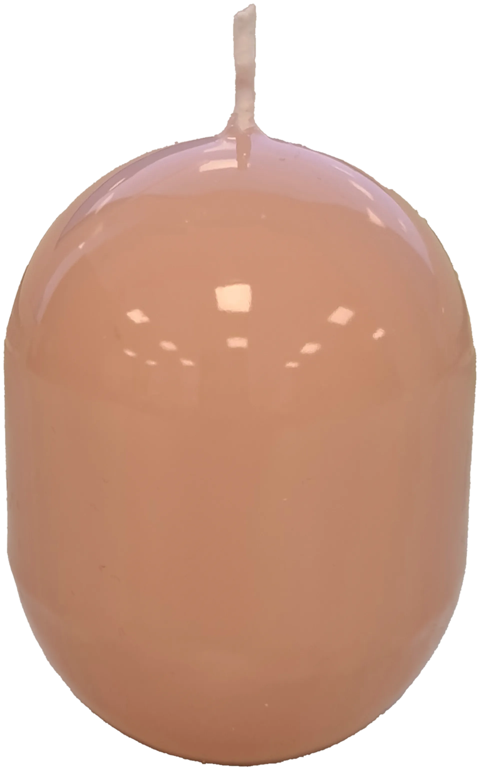 Timbo kynttilä pinkki w/lack 6x8 cm
