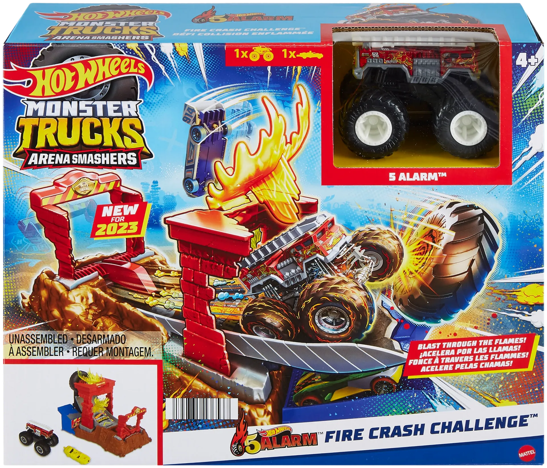 Hot Wheels Monster Trucks Entry Challenge  Hnb87 - 2