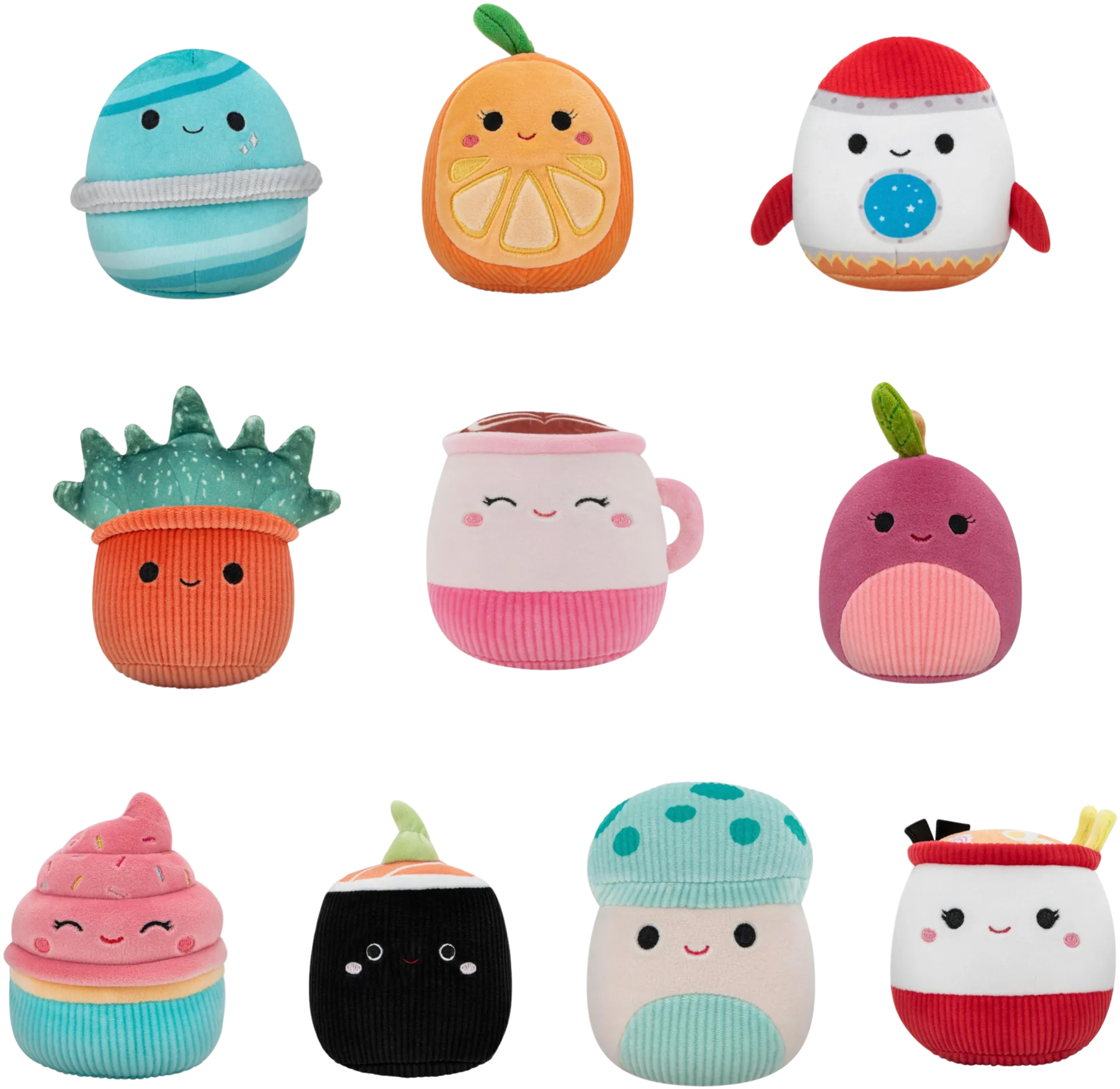 Squishmallows Squeaky pehmolelu 9cm - 1