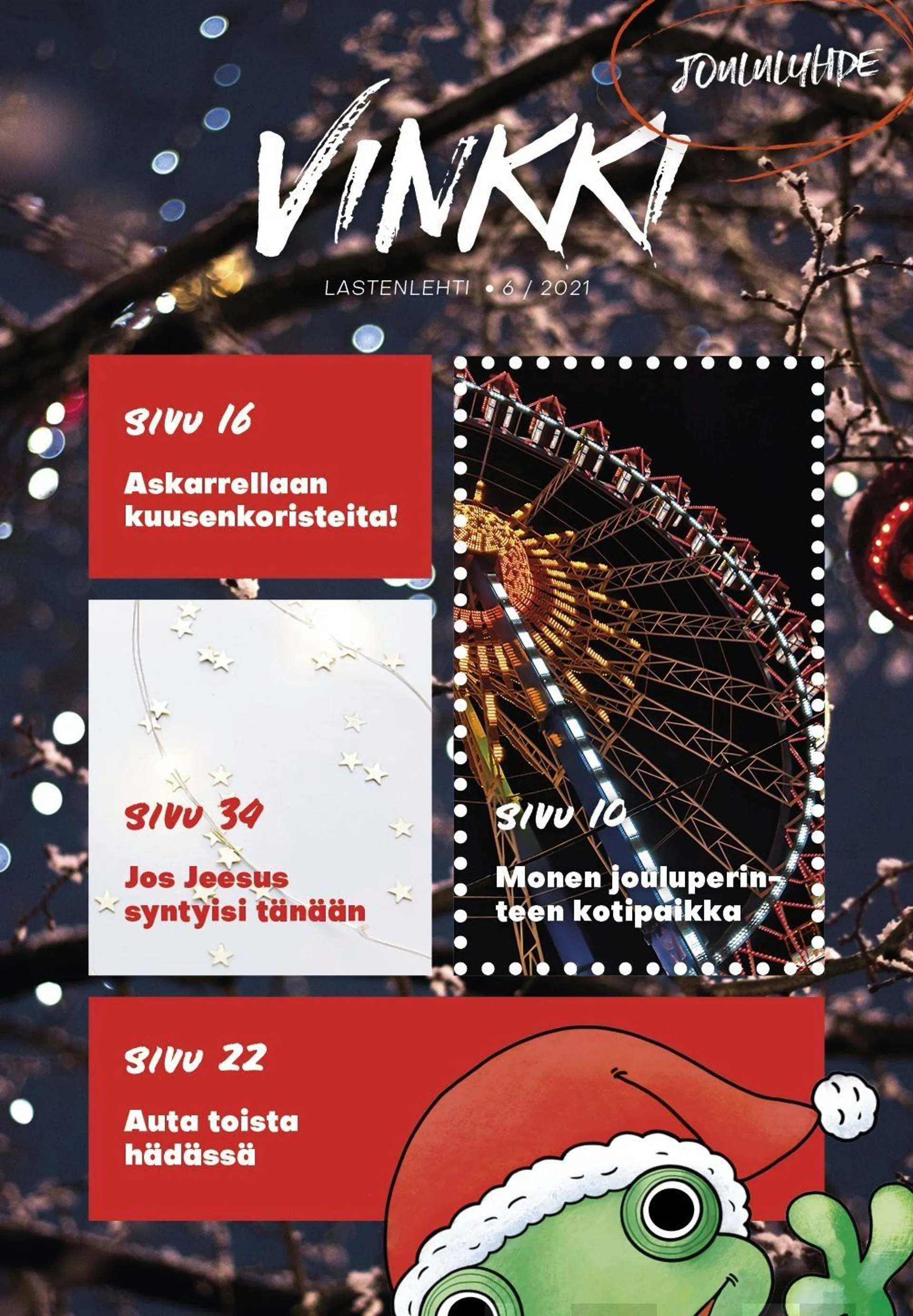 Vinkin joululyhde - Lastenlehti