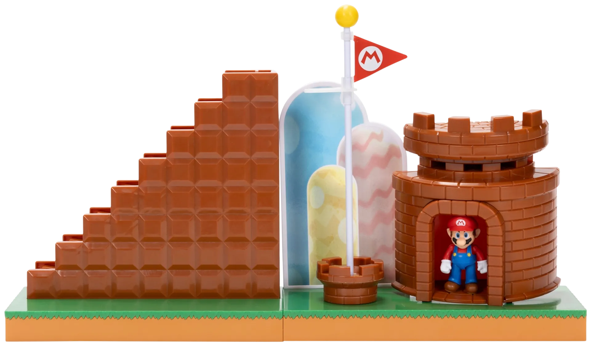 Nintendo leikkisetti Super Mario 2.5" Level End Playset - 1