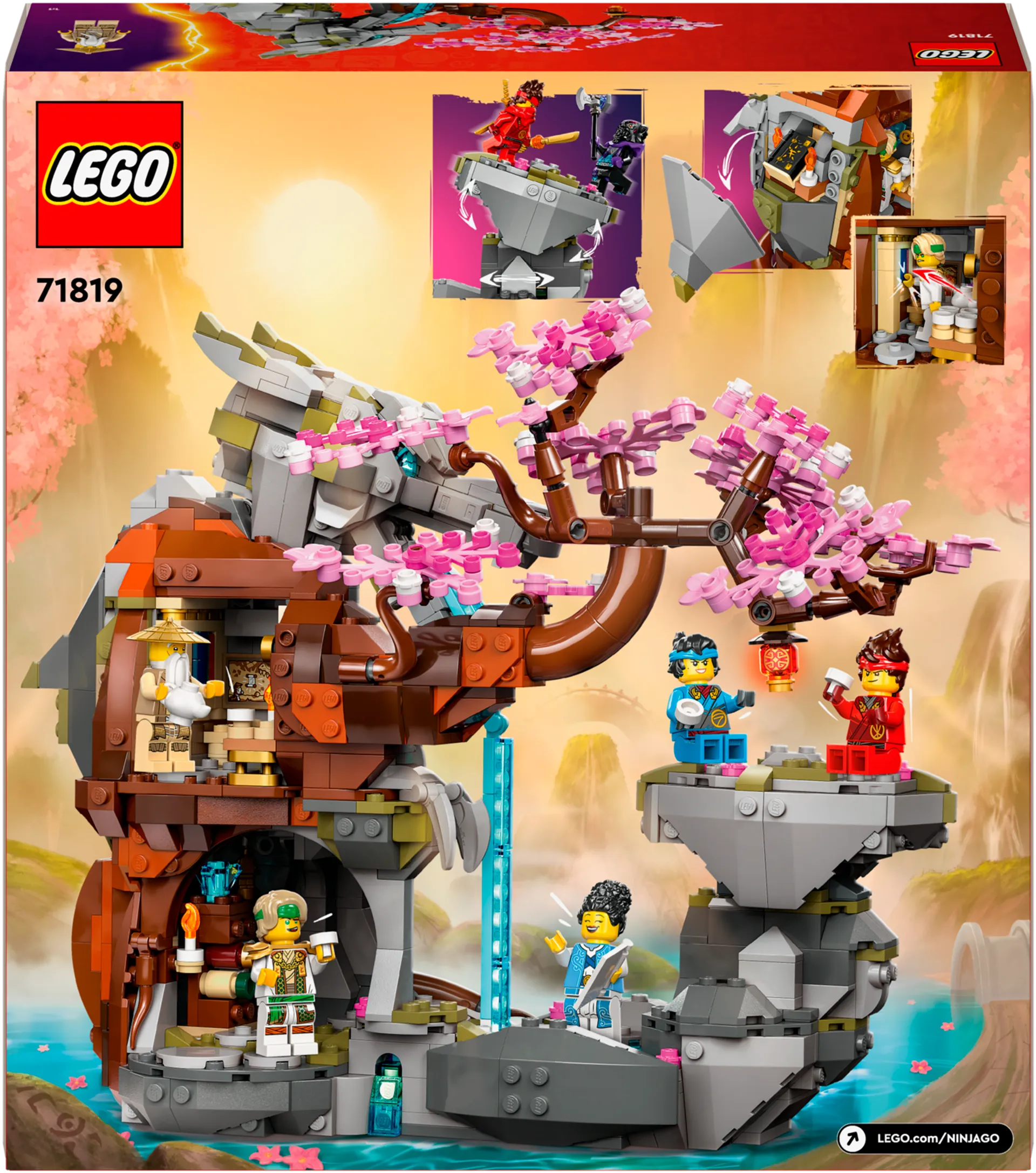 LEGO® Ninjago 71819 Lohikäärmeen kivipyhättö - 3
