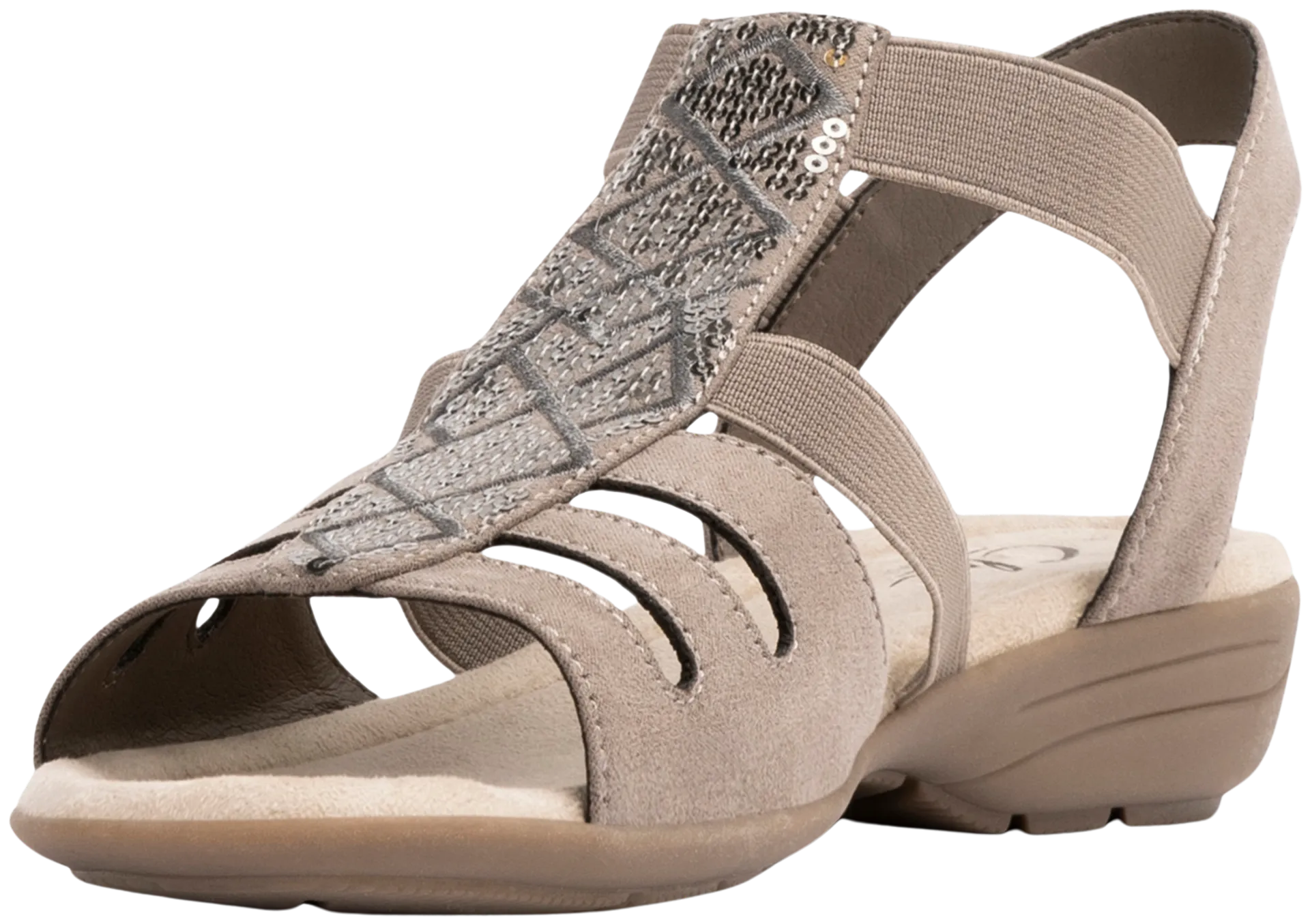 Clou comfort naisten sandaalit Comfy - Taupe - 3