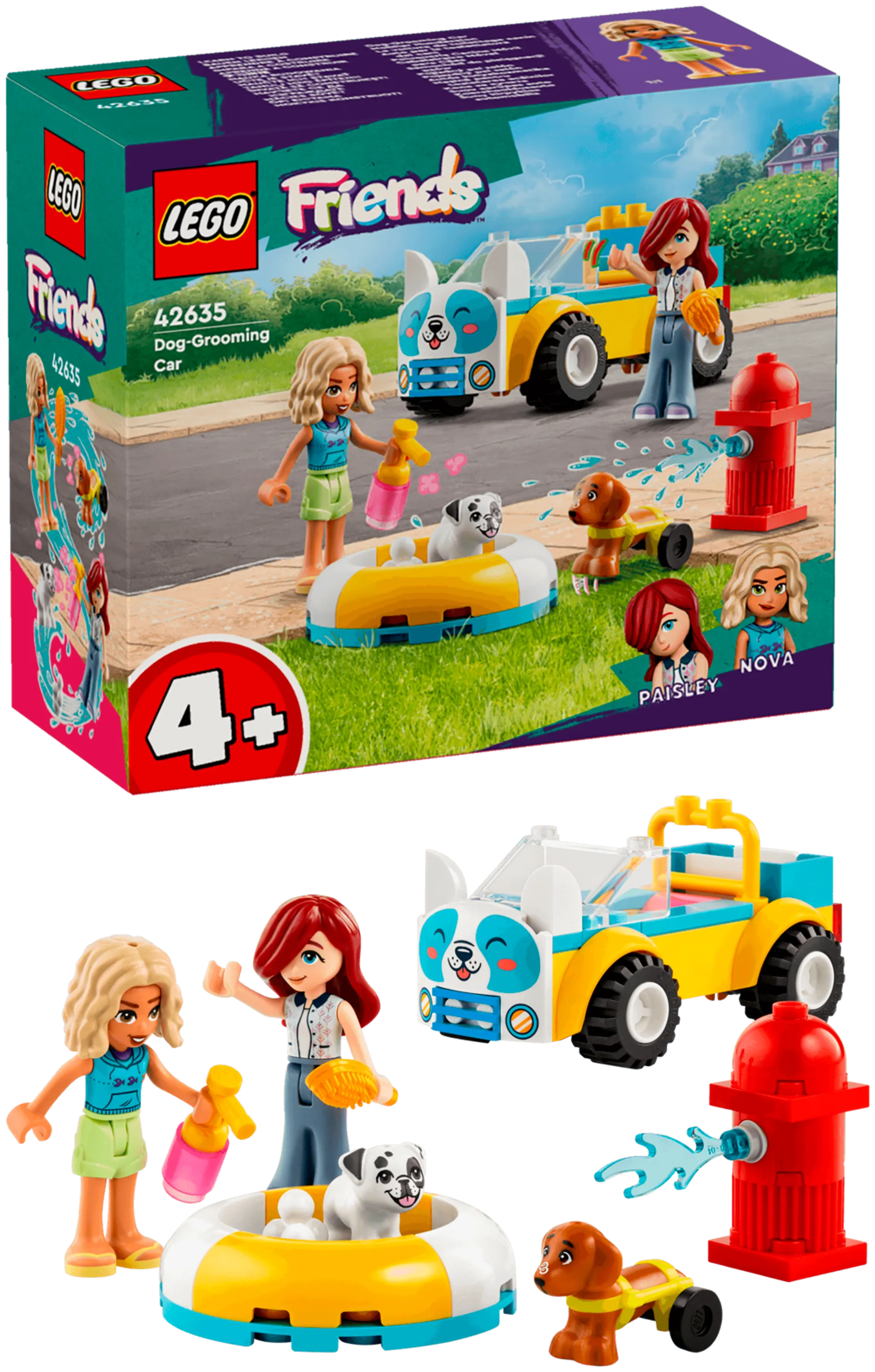 LEGO Friends 42635 Koiran trimmausauto - 1