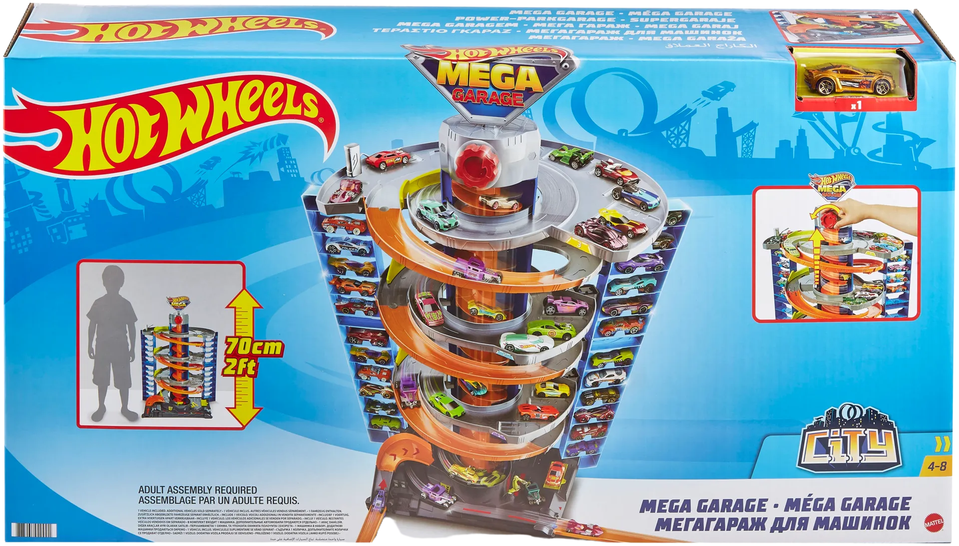 Hot Wheels city mega garage gtt95 - 3