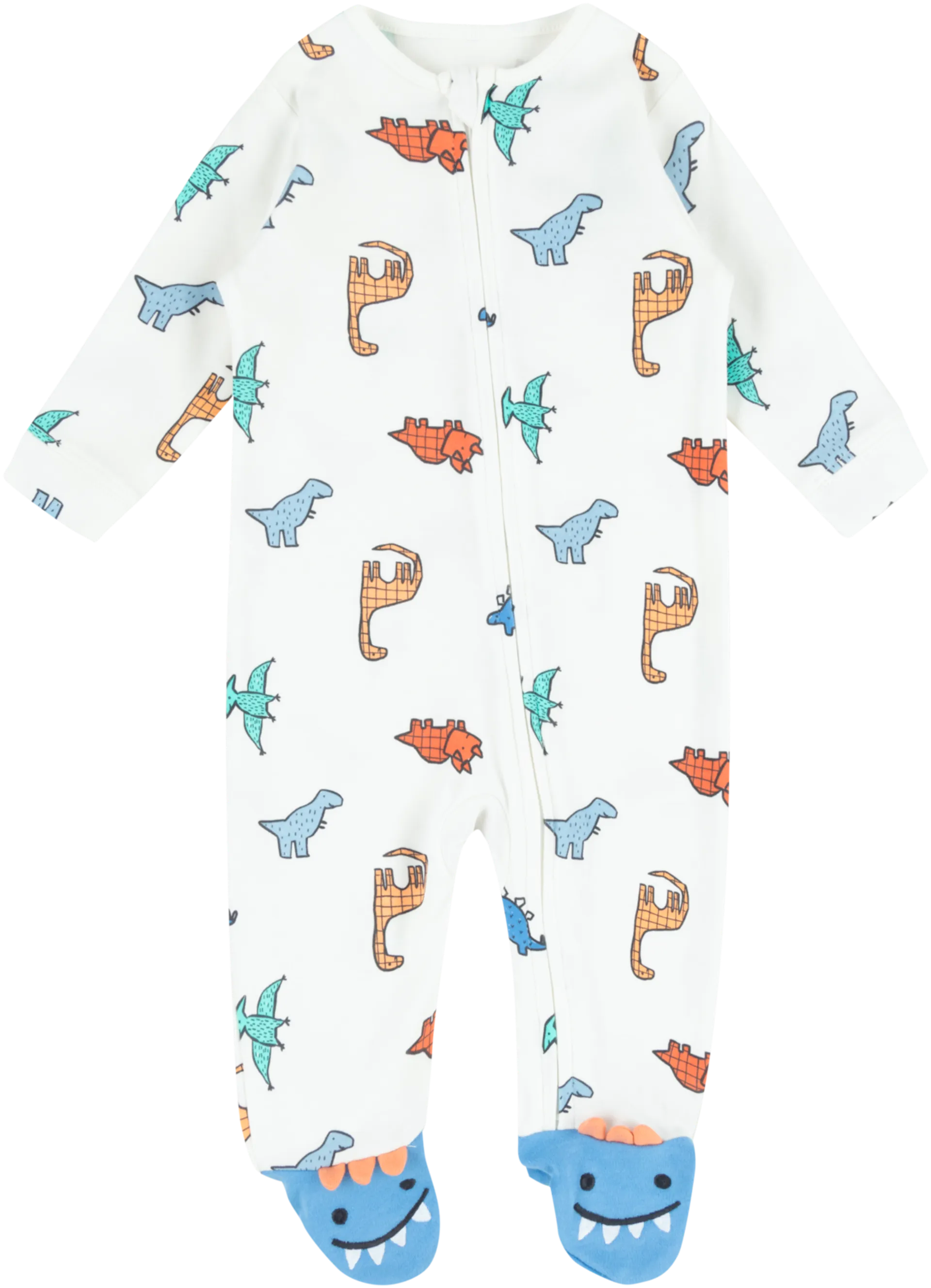 TEX vauvojen pyjama Dino - Off white - 1