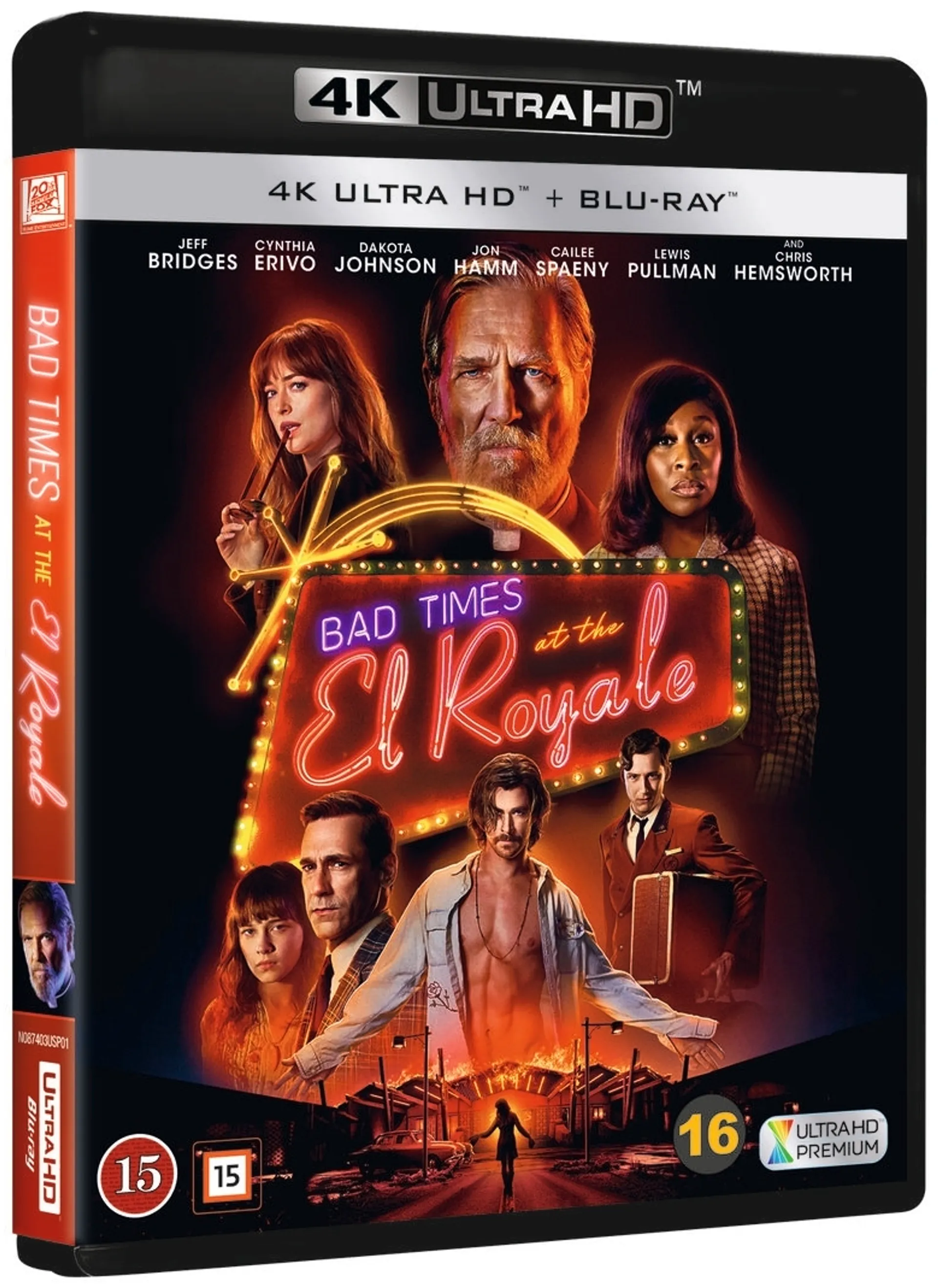 Bad Times At The El Royale 4K UHD