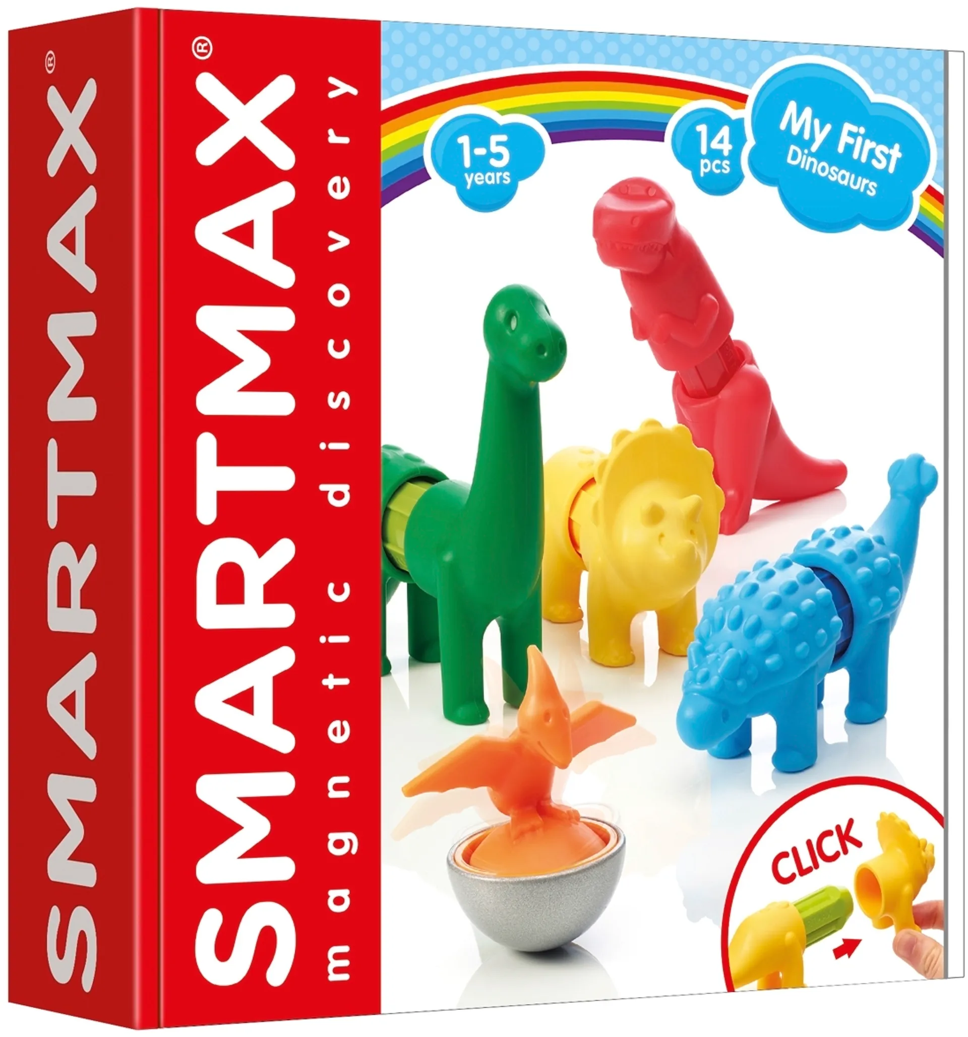 SmartMax magneettirakennussarja Dinosaurs - 1