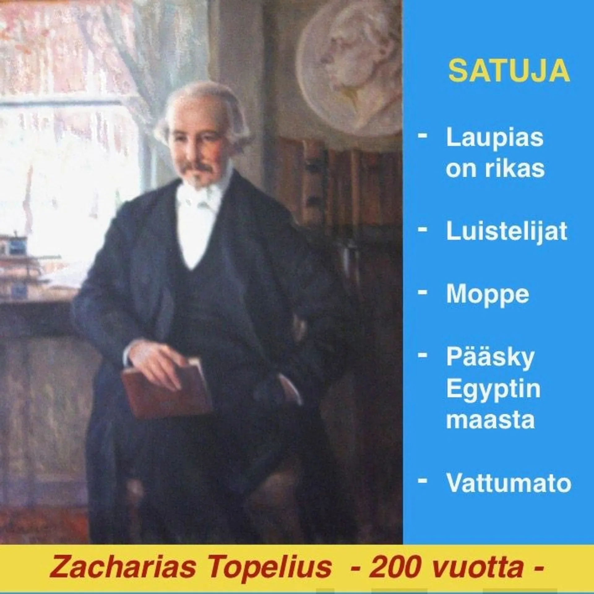 Topelius, Satuja (mp3-cd)