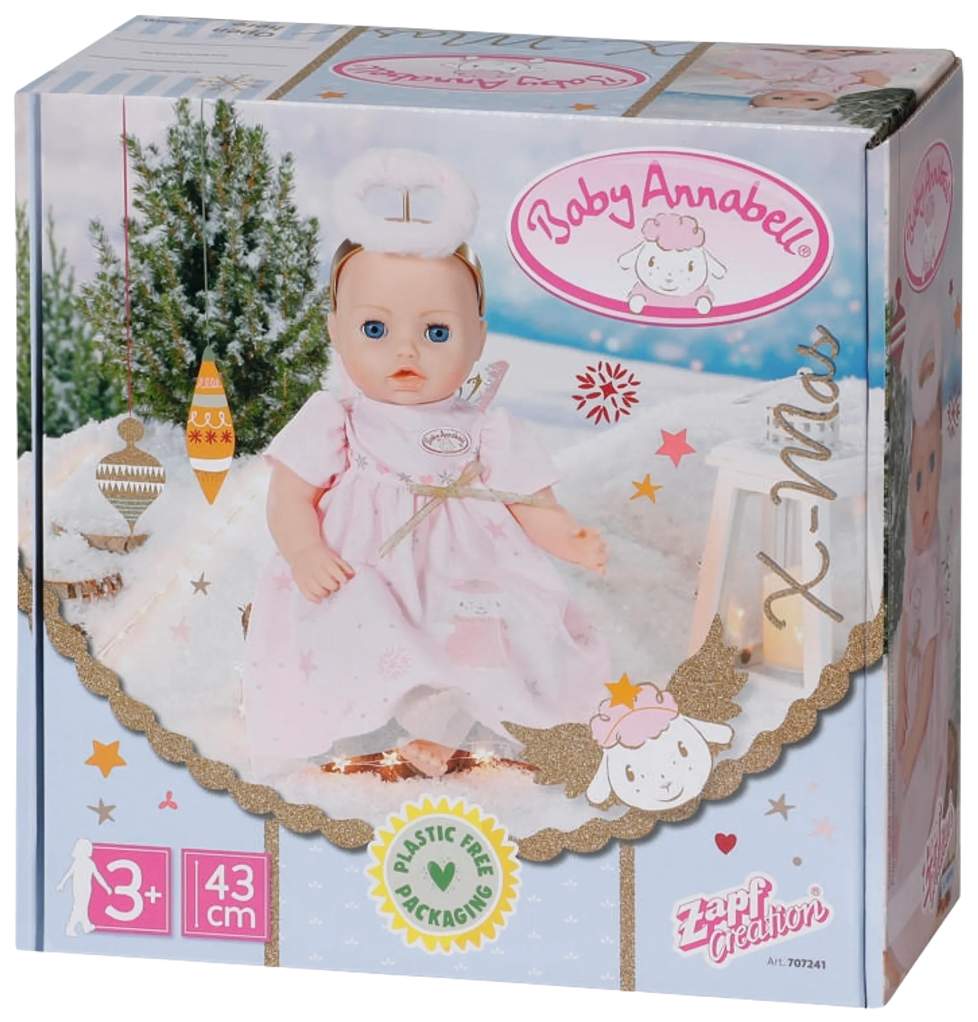 Baby Annabell enkeli-asu 43cm - 2