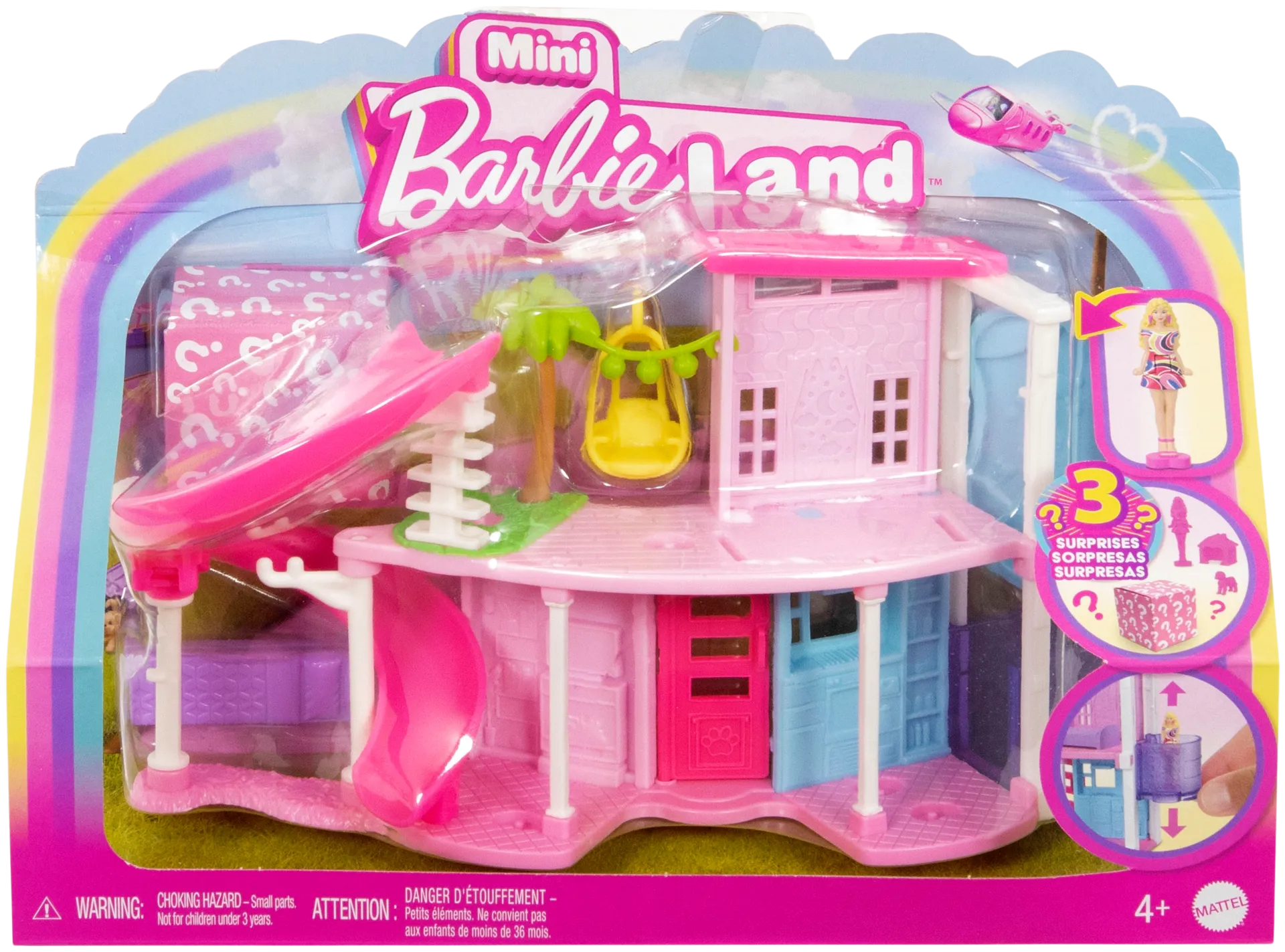 Barbie Mini Barbieland Talo Ja Nukke - 4