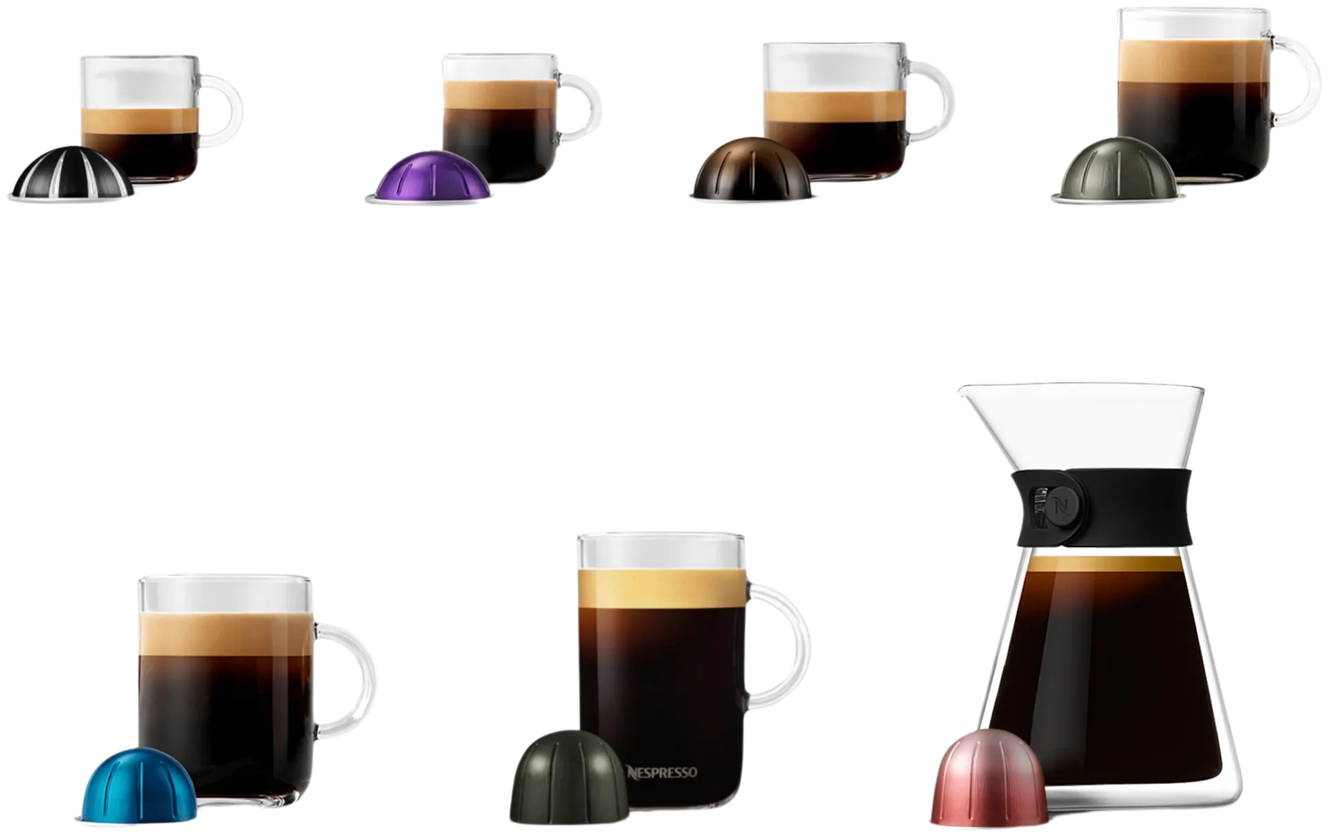 Nespresso Vertuo Next kapselikeitin, valkoinen, De'Longhi - 3