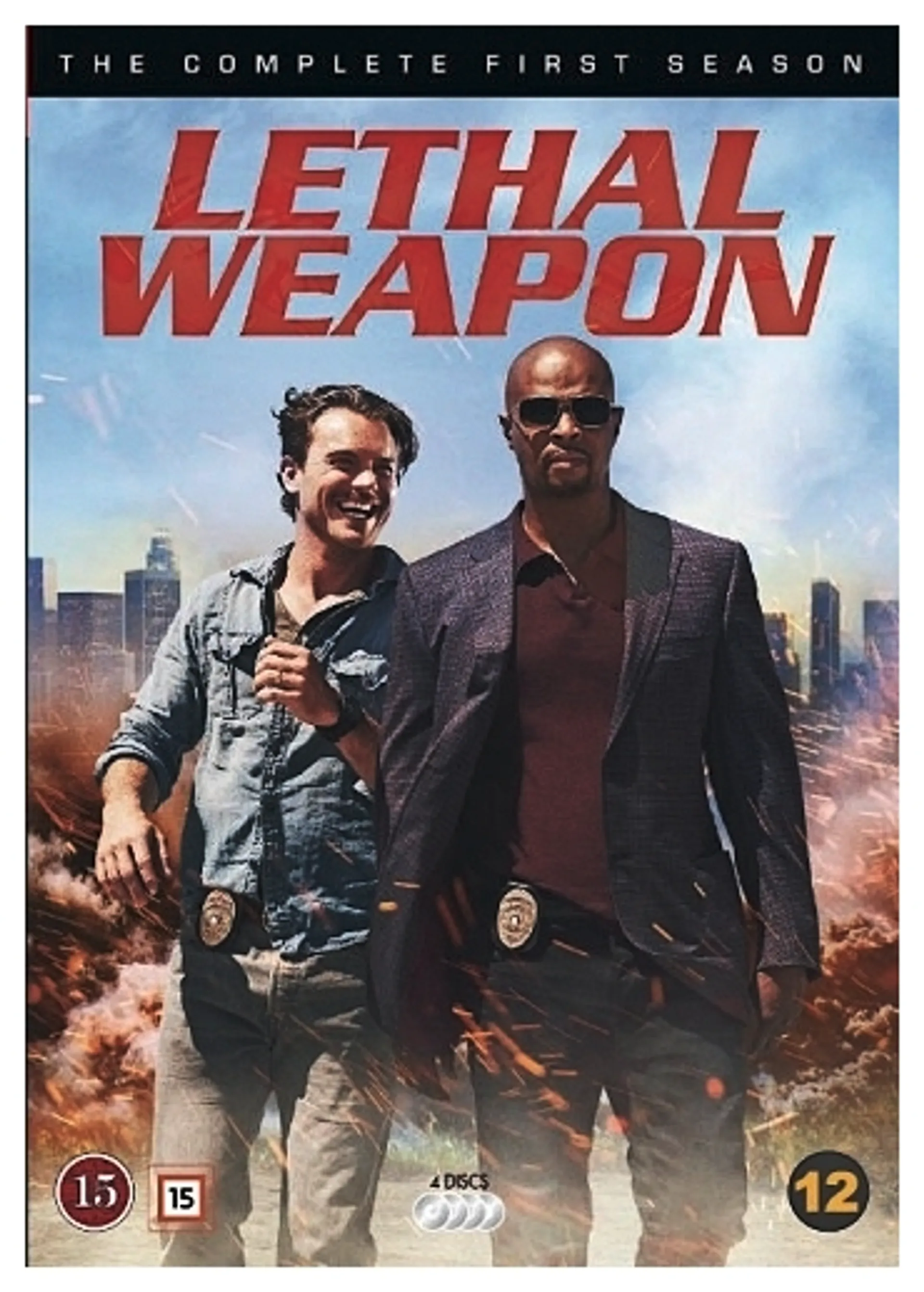 Lethal Weapon 1 Tuotantokausi DVD