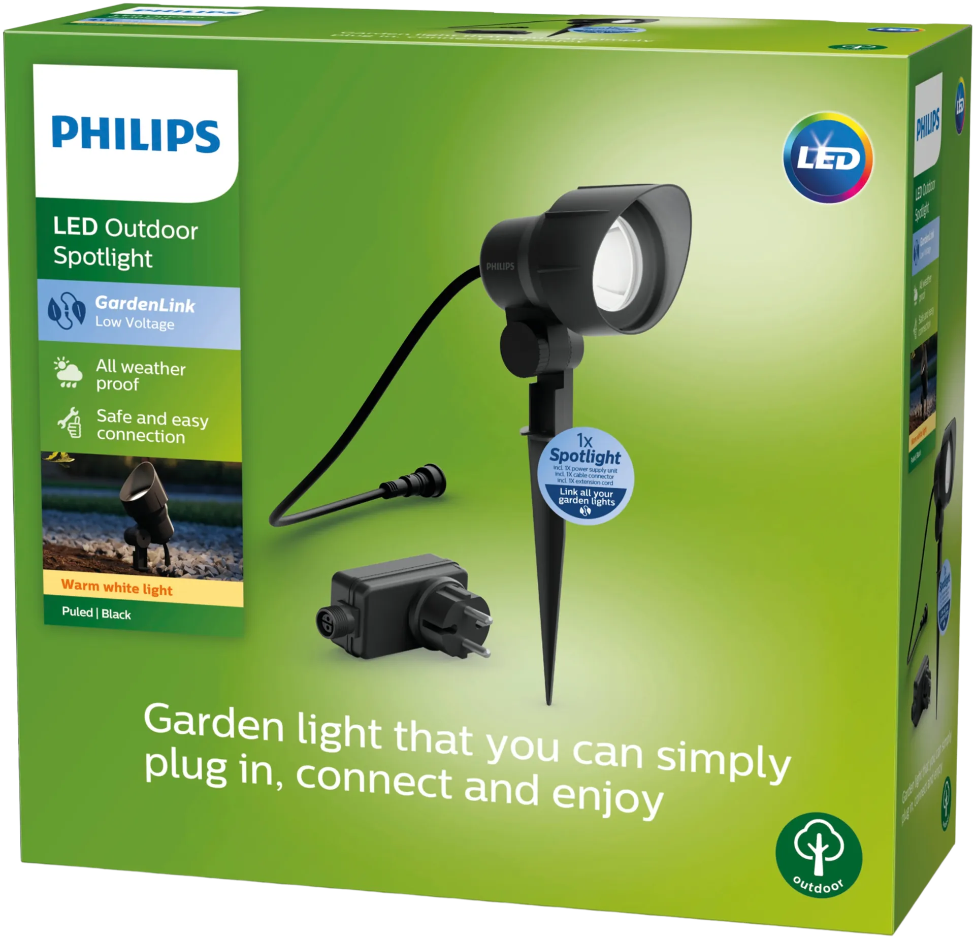 Philips kohdevalaisin Spot matalajännite aloituspakkaus 24W - 2