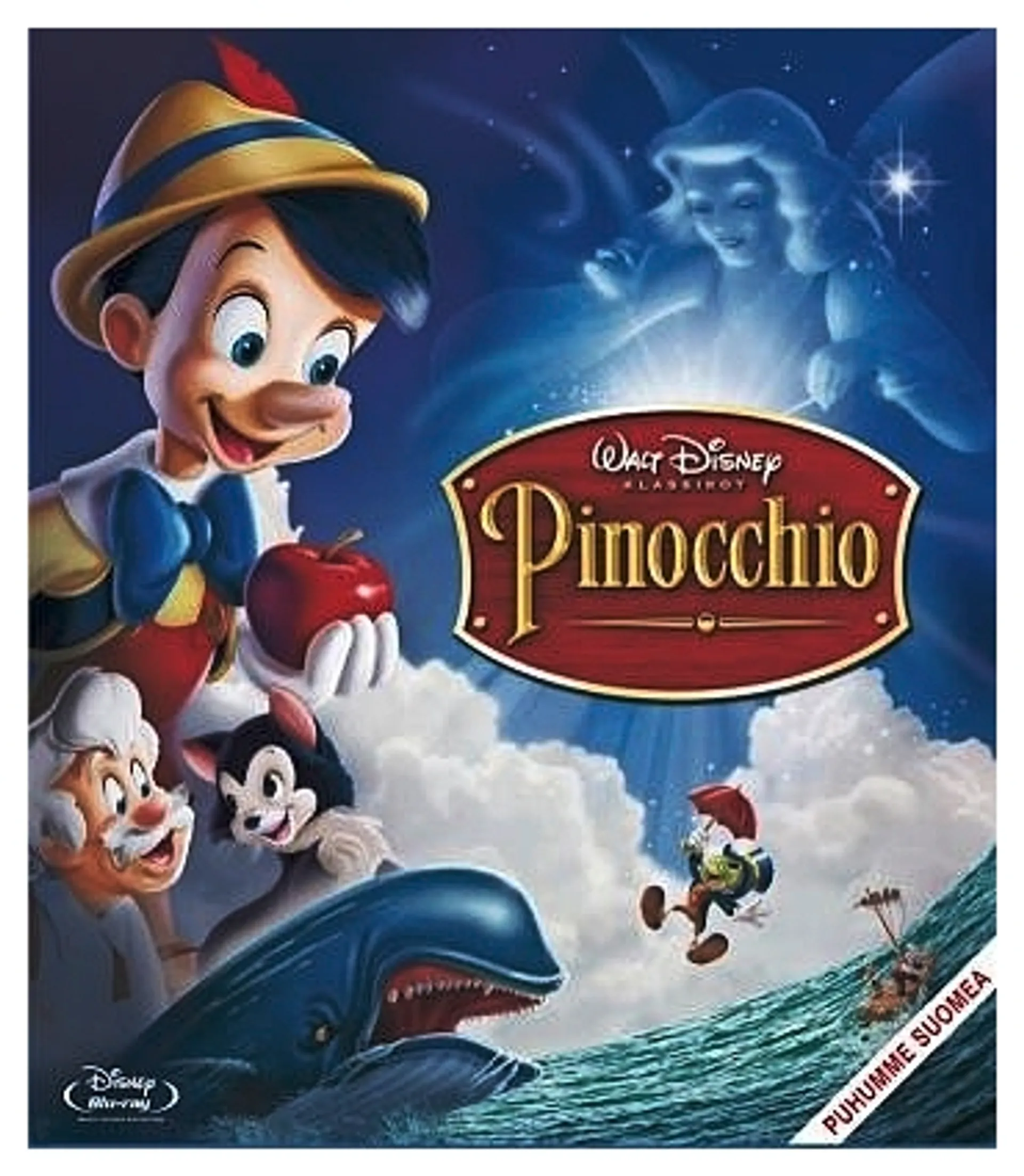 Disney Klassikko 02: Pinokkio Blu-ray