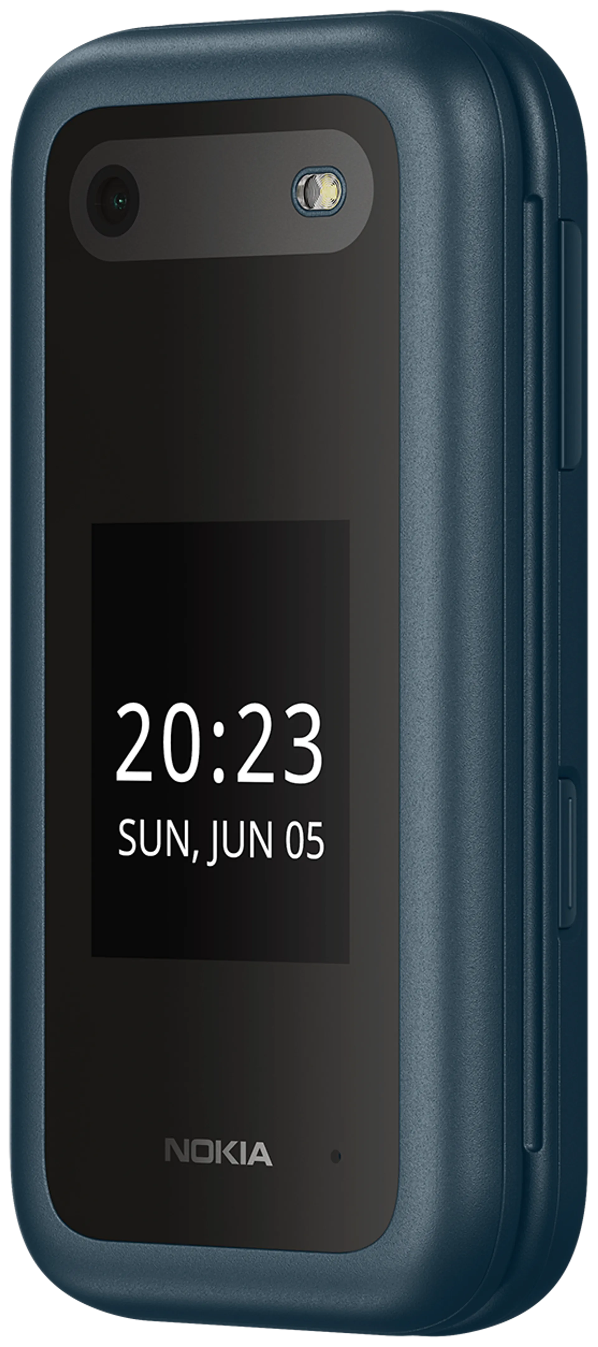 Nokia 2660 sininen puhelin + teline - 4
