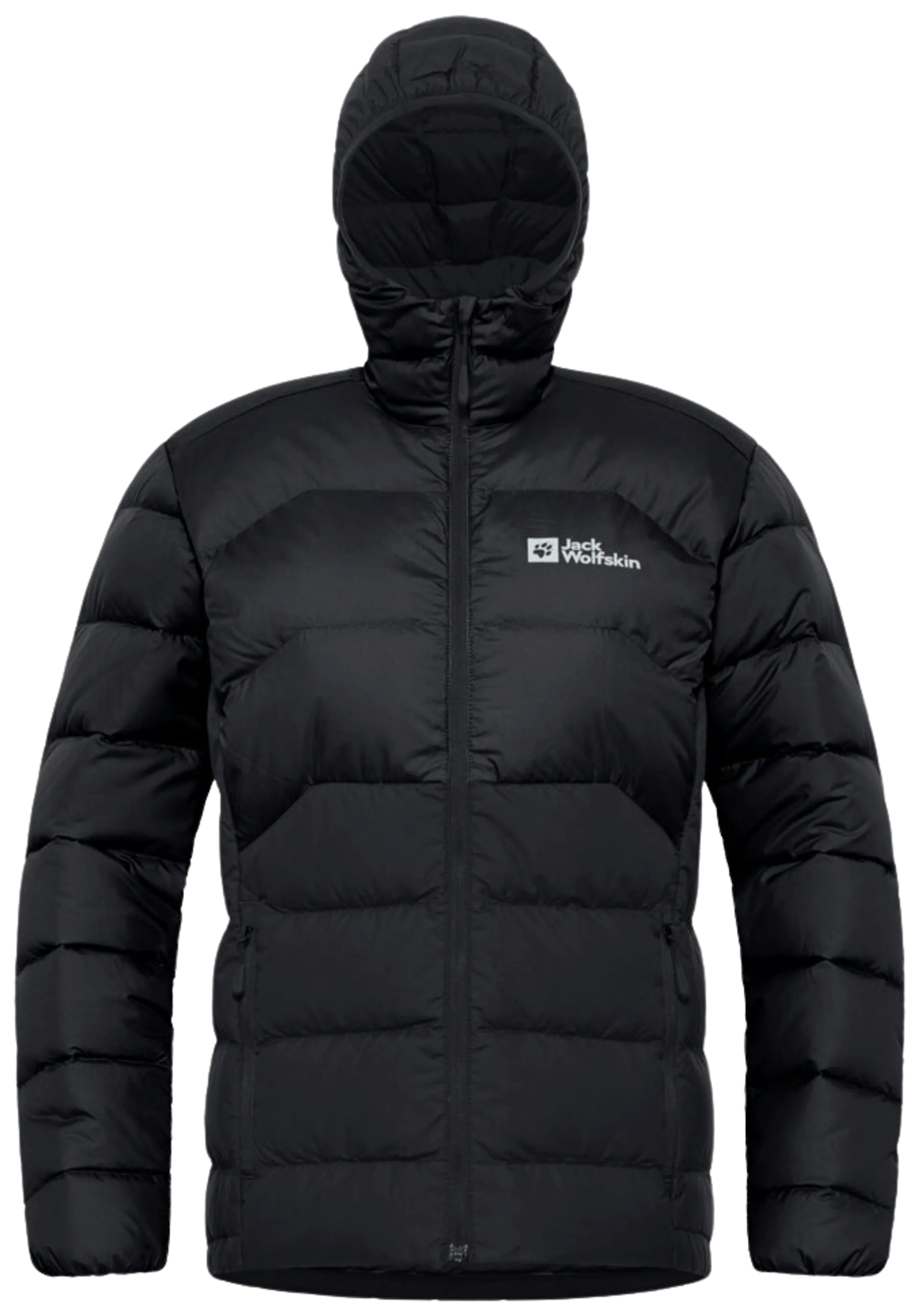 Jack Wolfskin naisten untuvatakki Ather down hoody jacket m A60330 - BLACK - 1