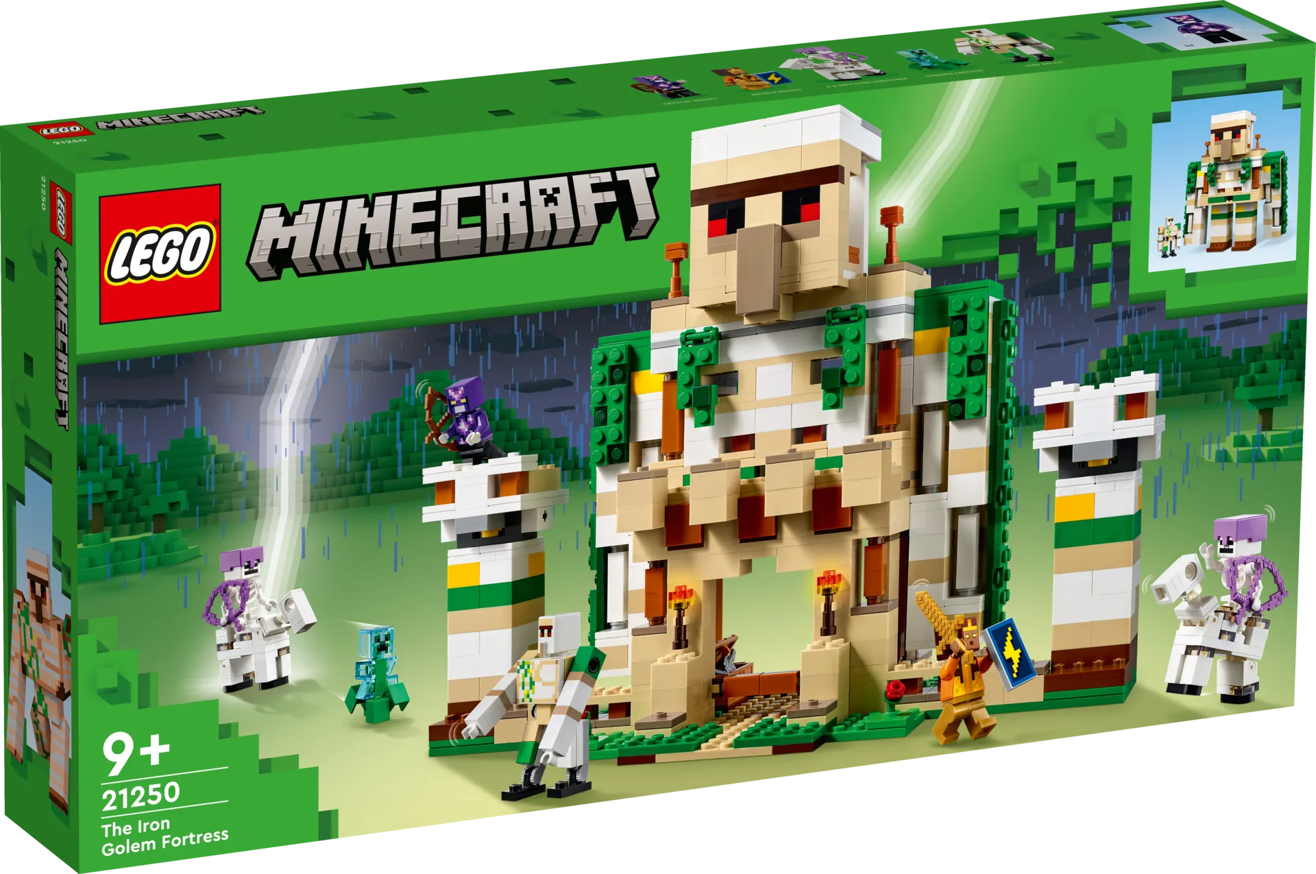 LEGO Minecraft 21250 Rautajätin linnake - 1