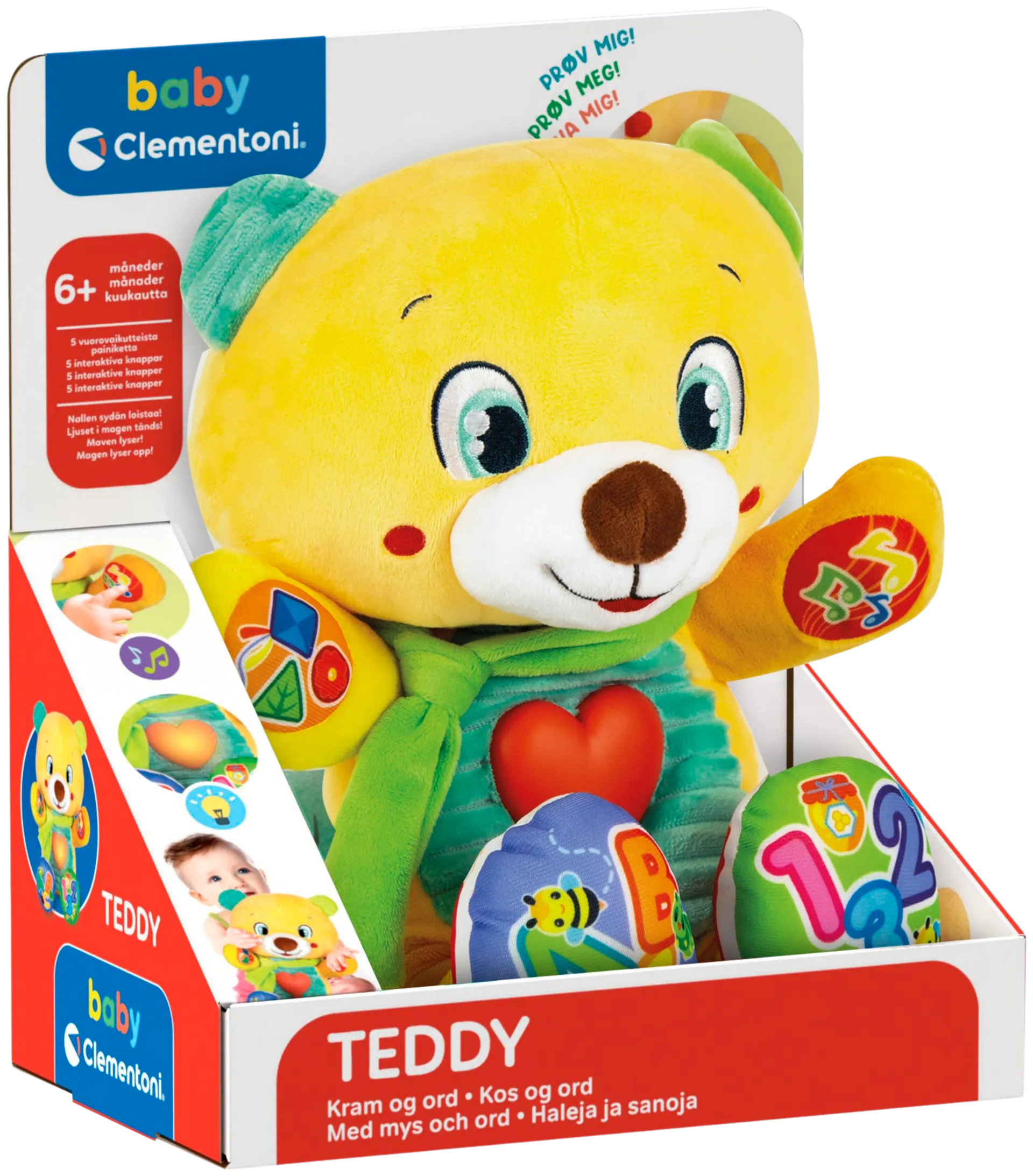 Clementoni Puhuva Lele Teddy-nalle - 1