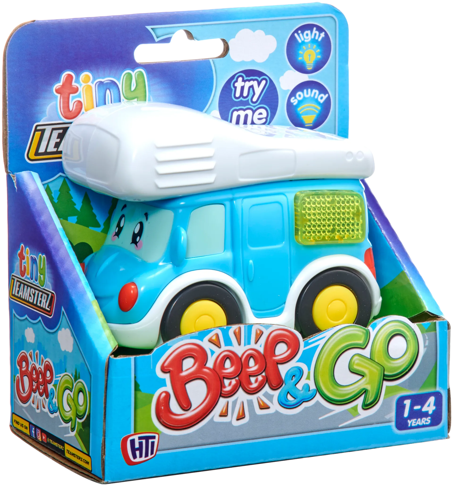 Teamsterz lelu Tiny Teamsterz Beep & Go pikkuauto - 3