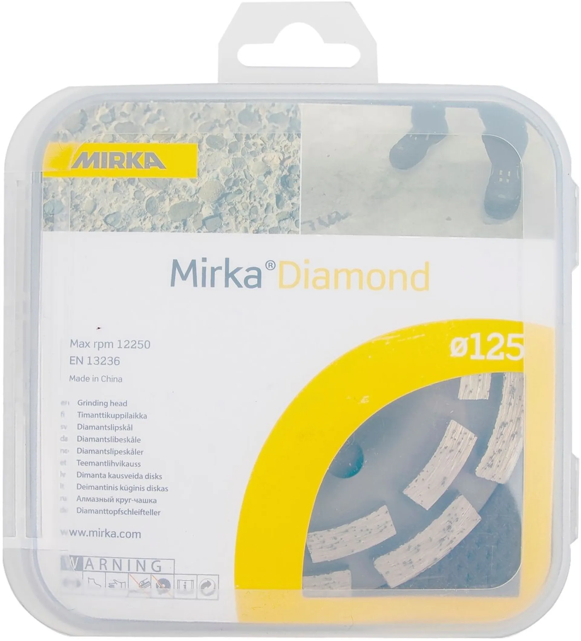 Timanttilaikka Mirka Diamond 125x22,2mm SD-5 2-R