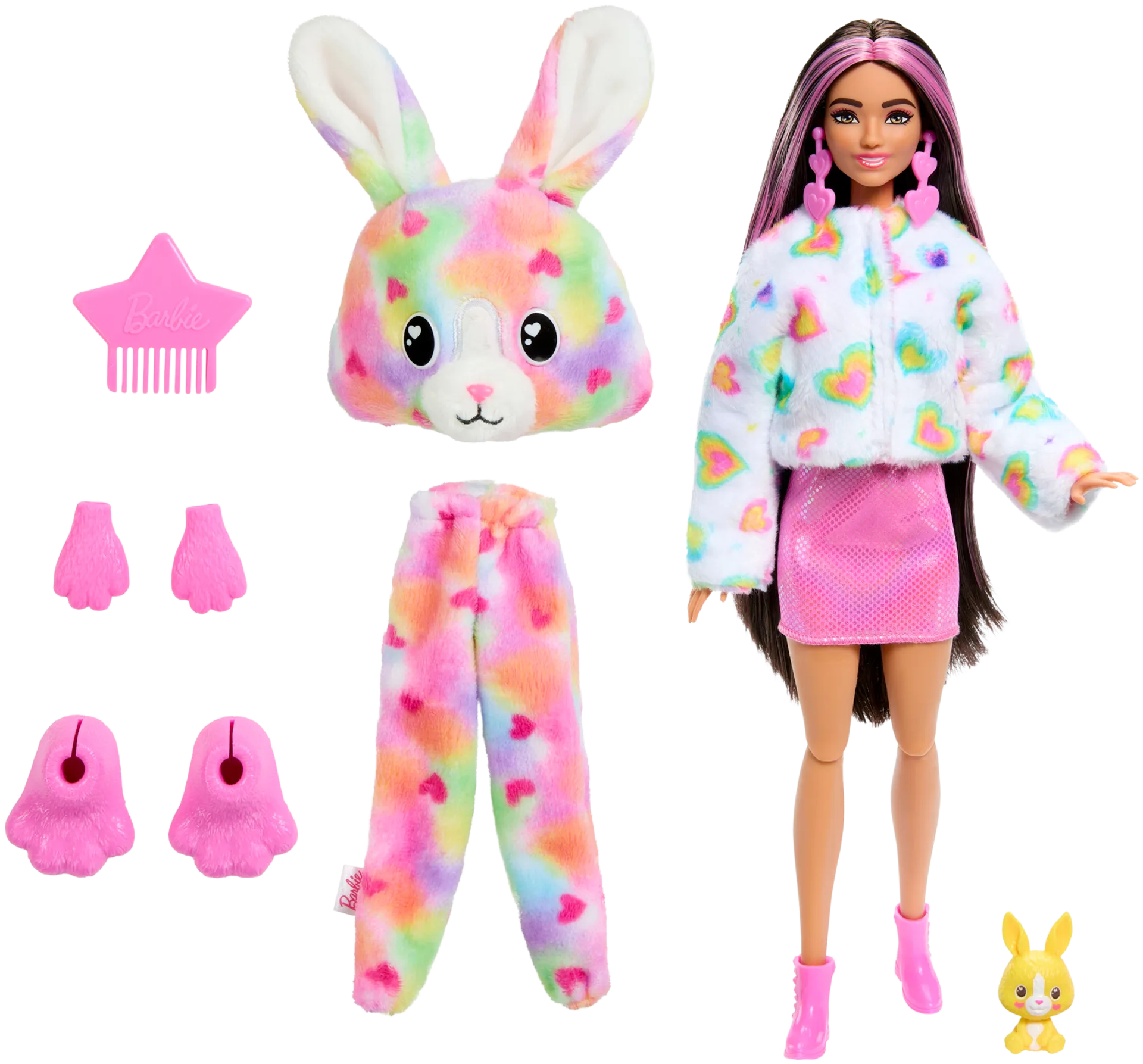 Barbie Cutie Reveal Color Dreams -muotinukke - 3