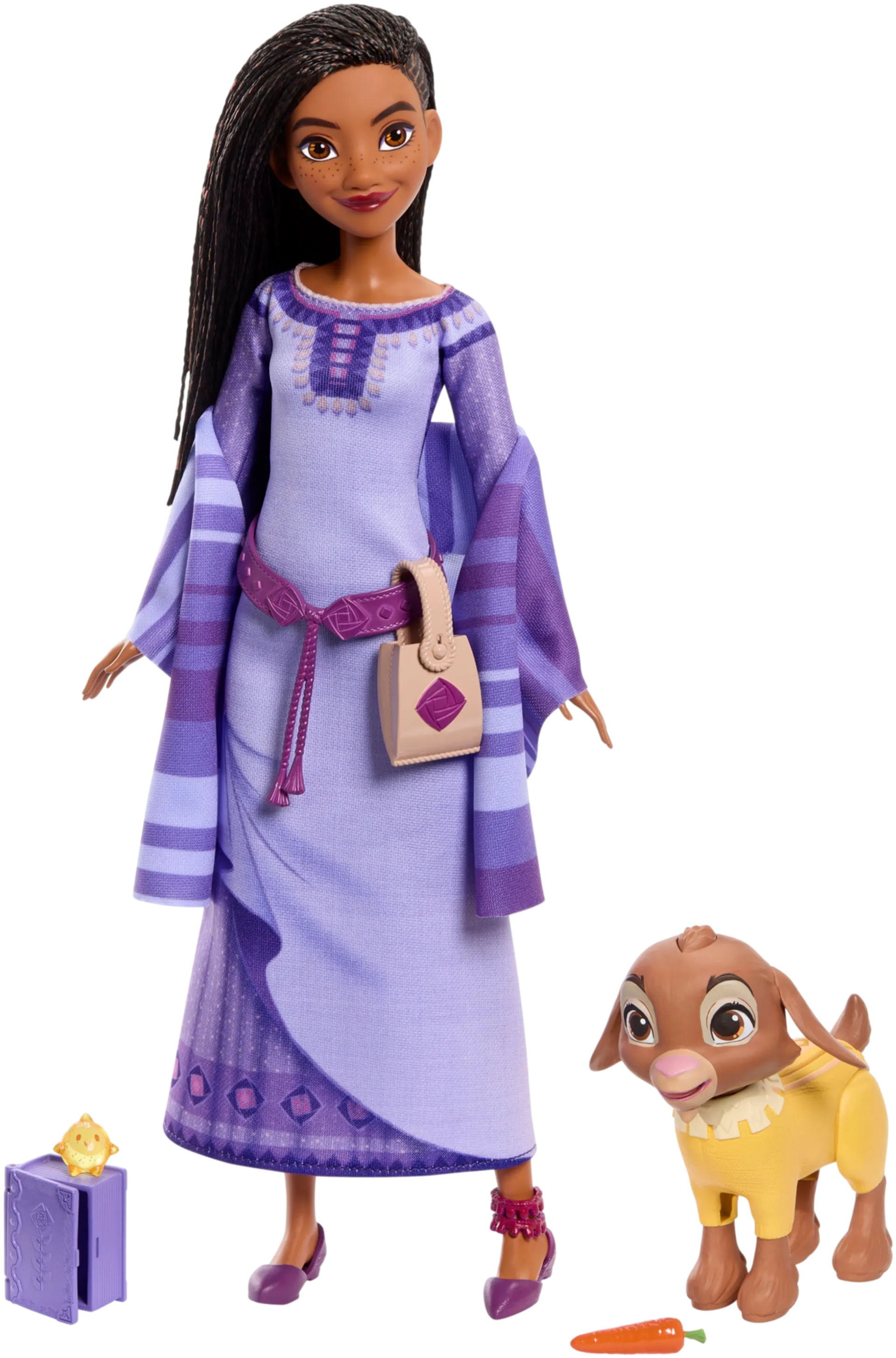 Disney Princess Wish Fd Hero Doll Travel Pack Hpx25 - 5
