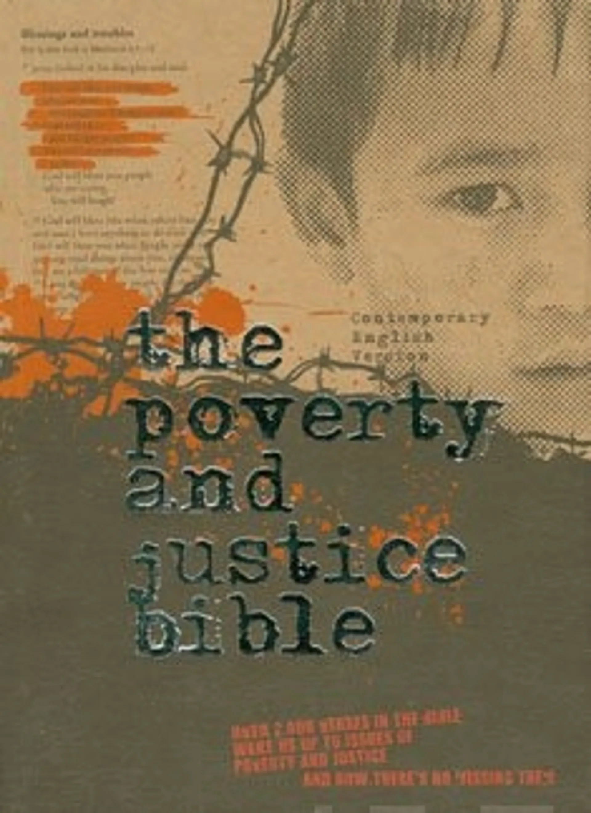 The Poverty and Justice Bible (Raamattu englanninkielinen, Contemporary Englsih version)